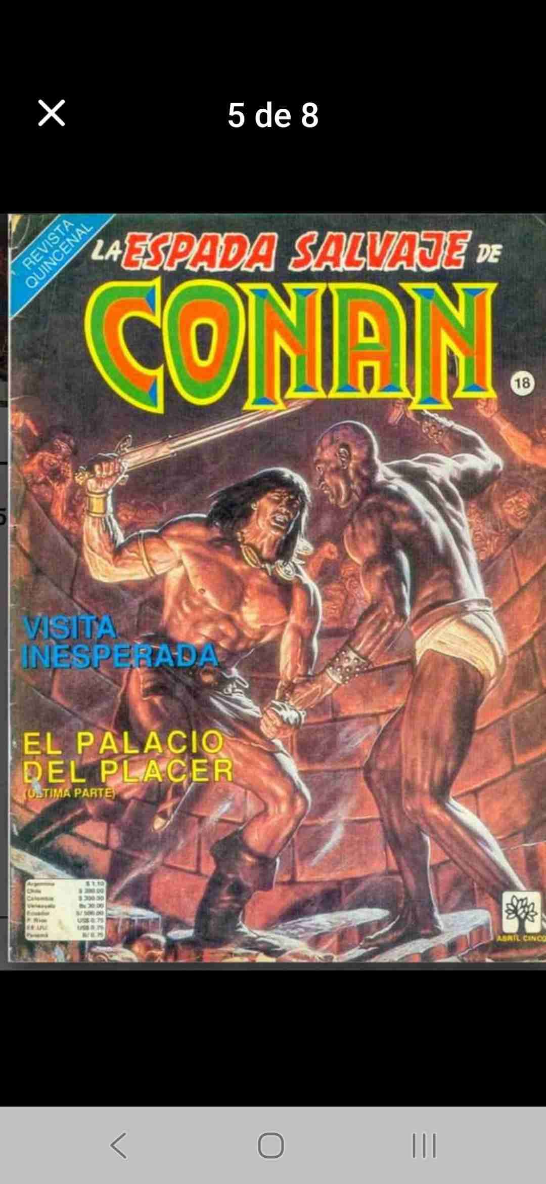 Revista La Espada Salvaje de Conan - miniatura 3