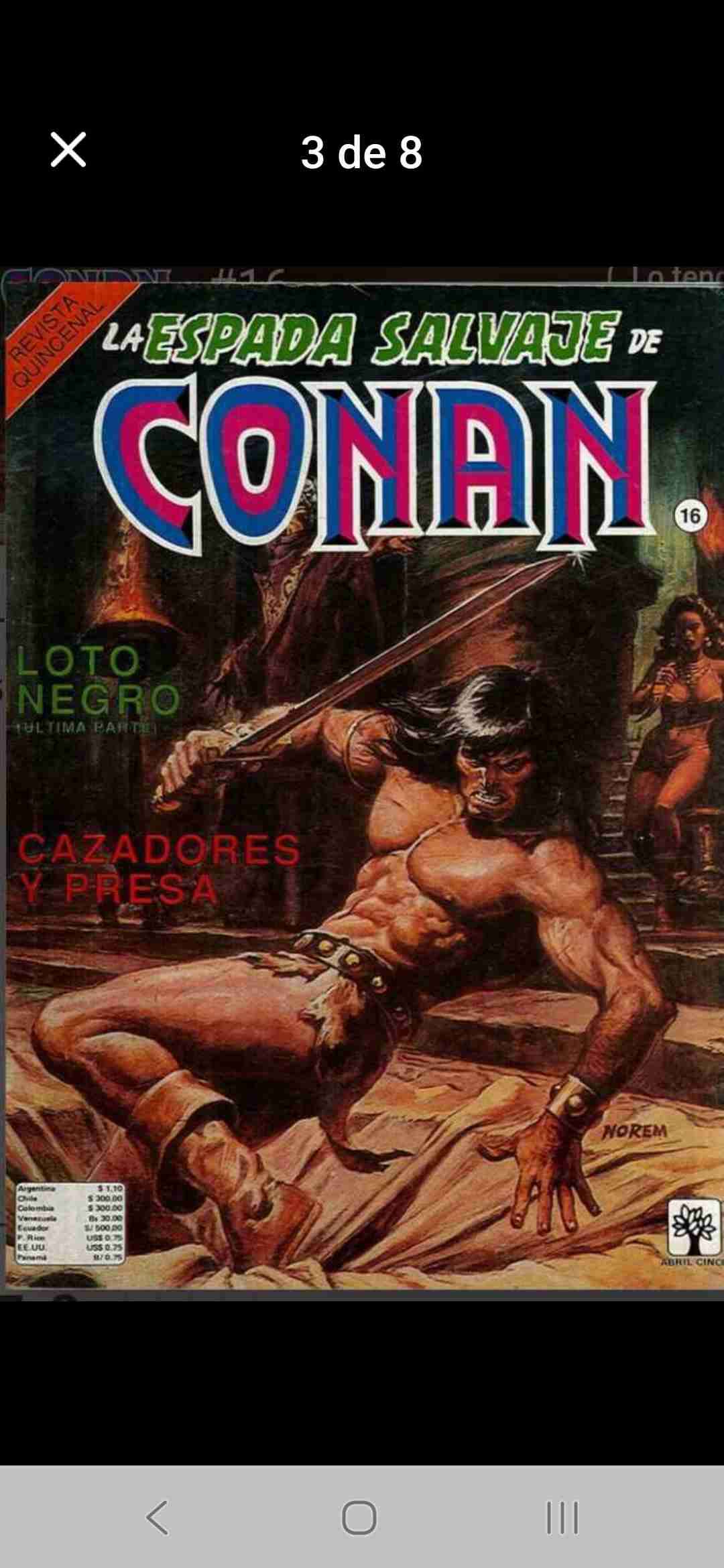 Revista La Espada Salvaje de Conan - miniatura 5