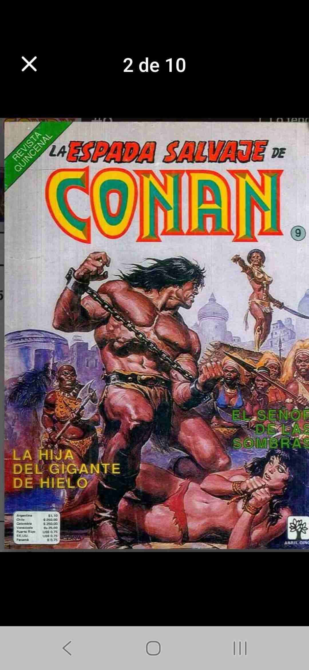 Revista La Espada Salvaje de Conan - miniatura 2