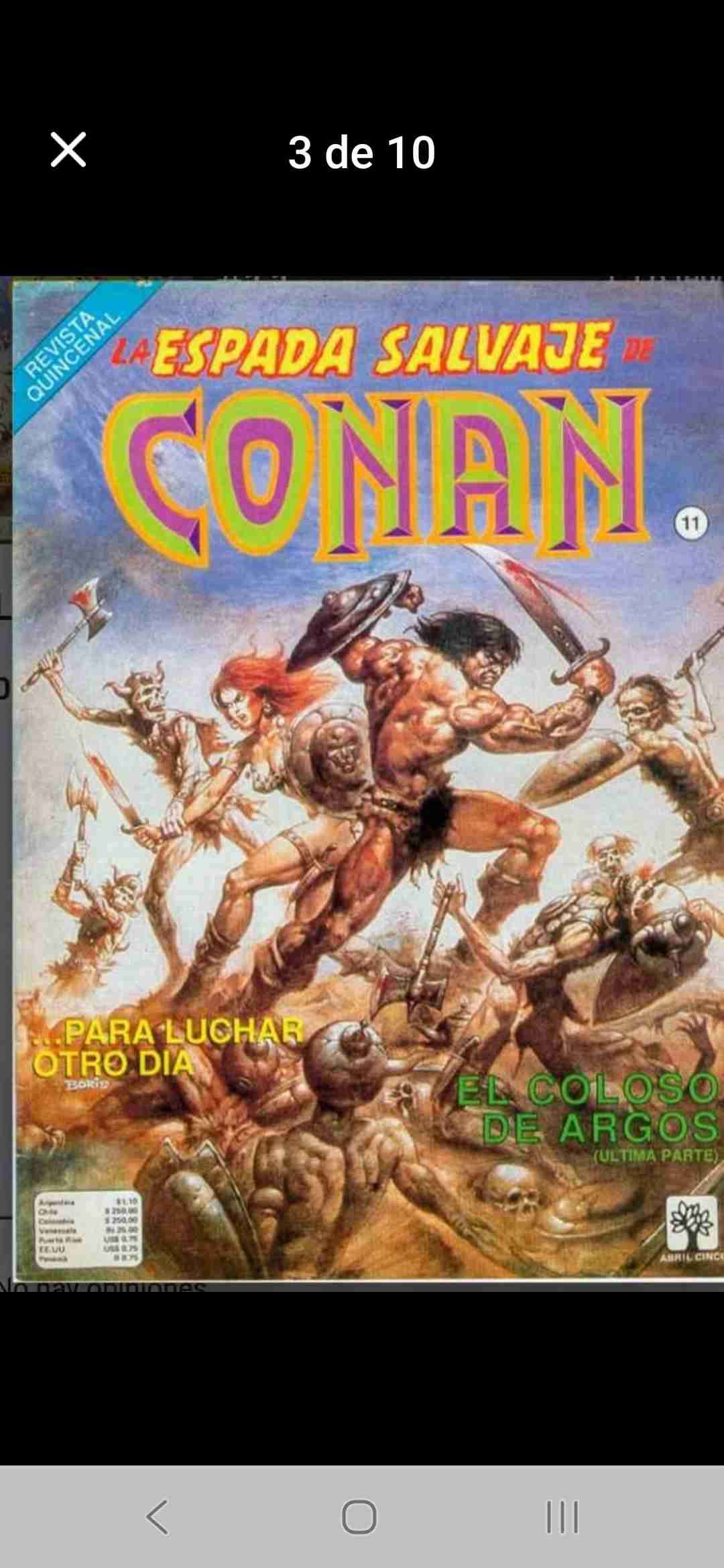 Revista La Espada Salvaje de Conan - miniatura 3