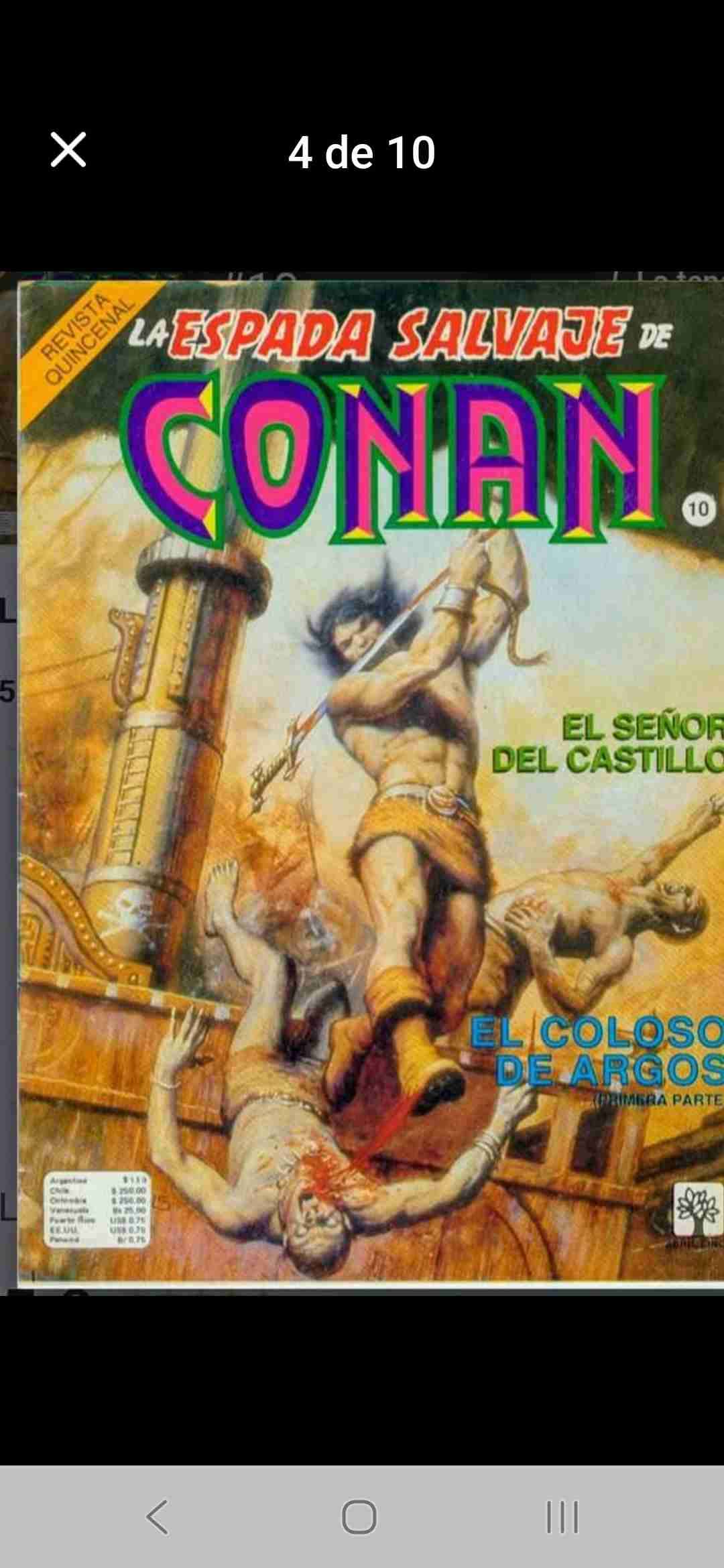 Revista La Espada Salvaje de Conan - miniatura 6