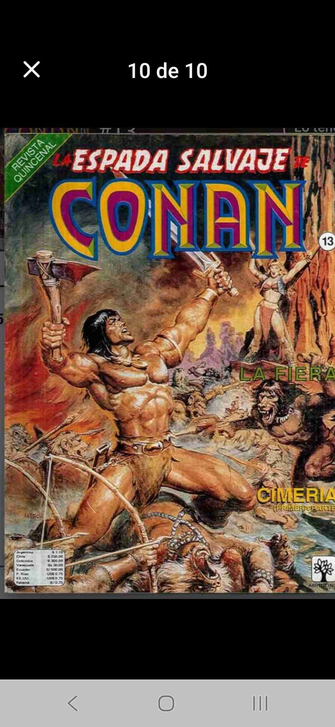 Revista La Espada Salvaje de Conan - miniatura 2