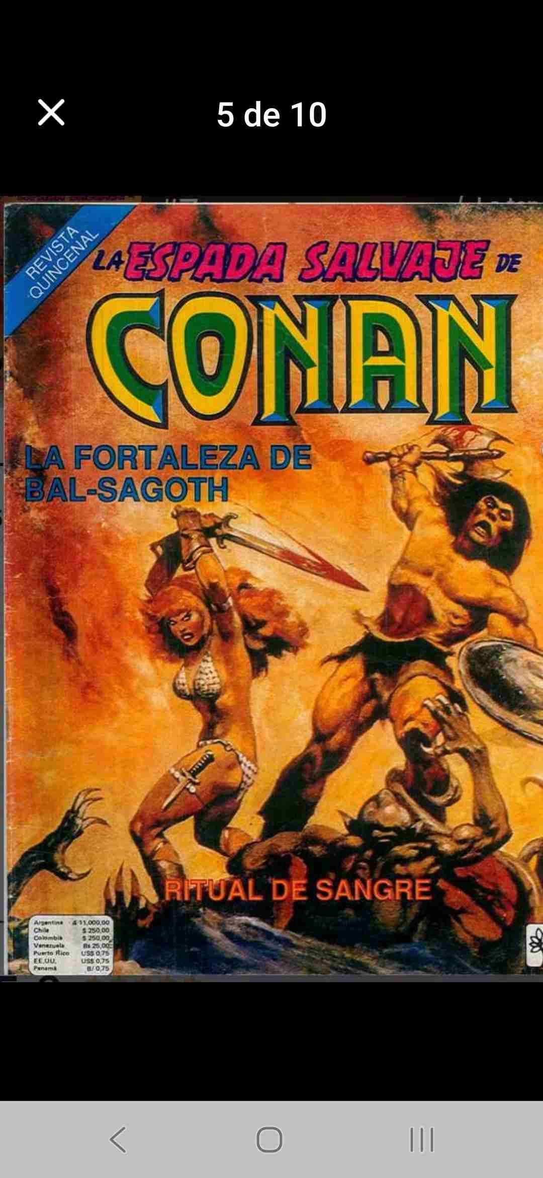 Revista La Espada Salvaje de Conan - miniatura 3