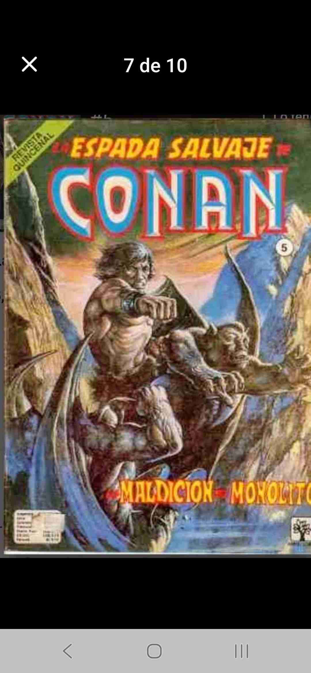 Revista La Espada Salvaje de Conan - miniatura 5
