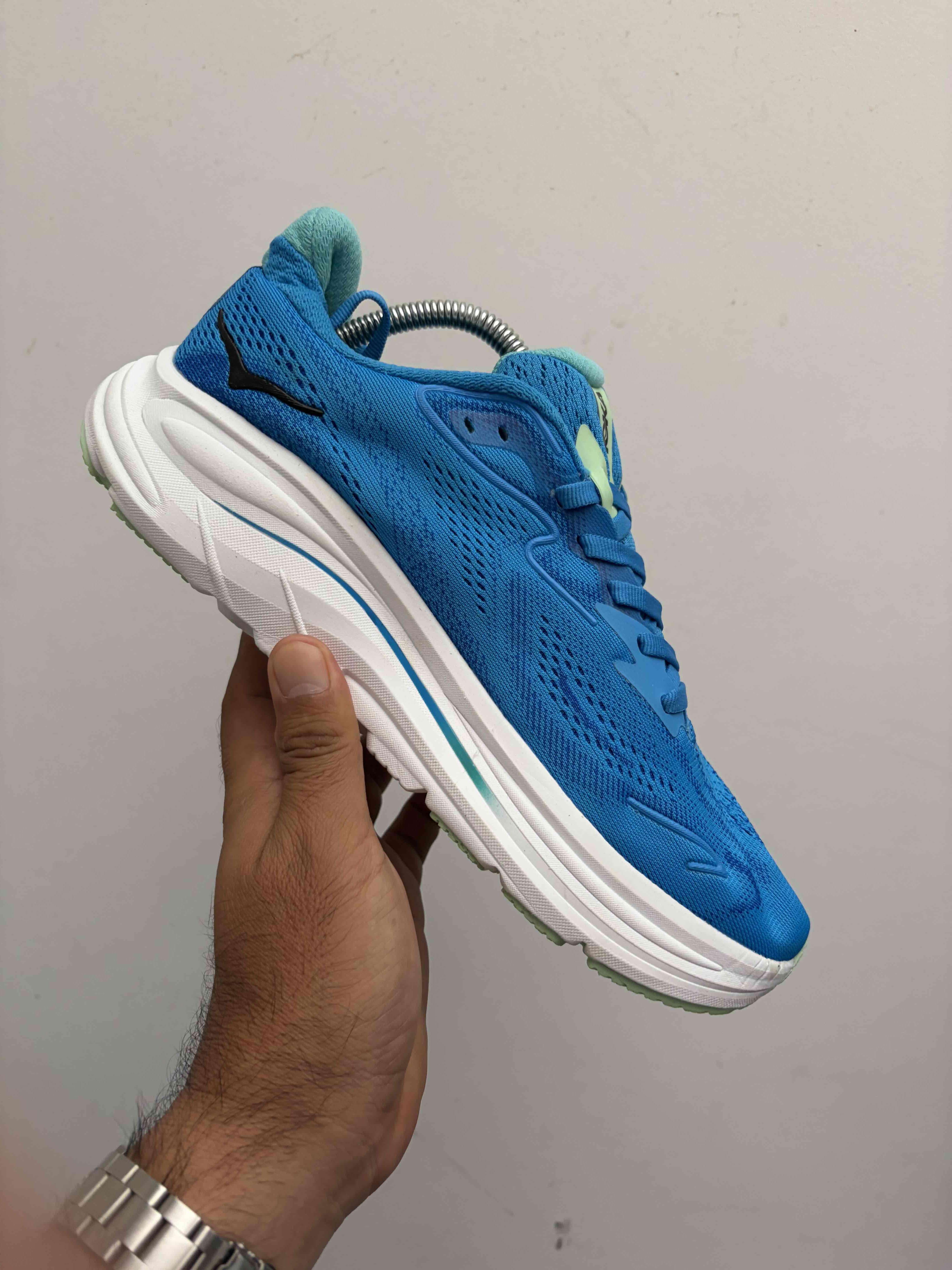 Zapatillas deportivas azul Hoka - miniatura 3