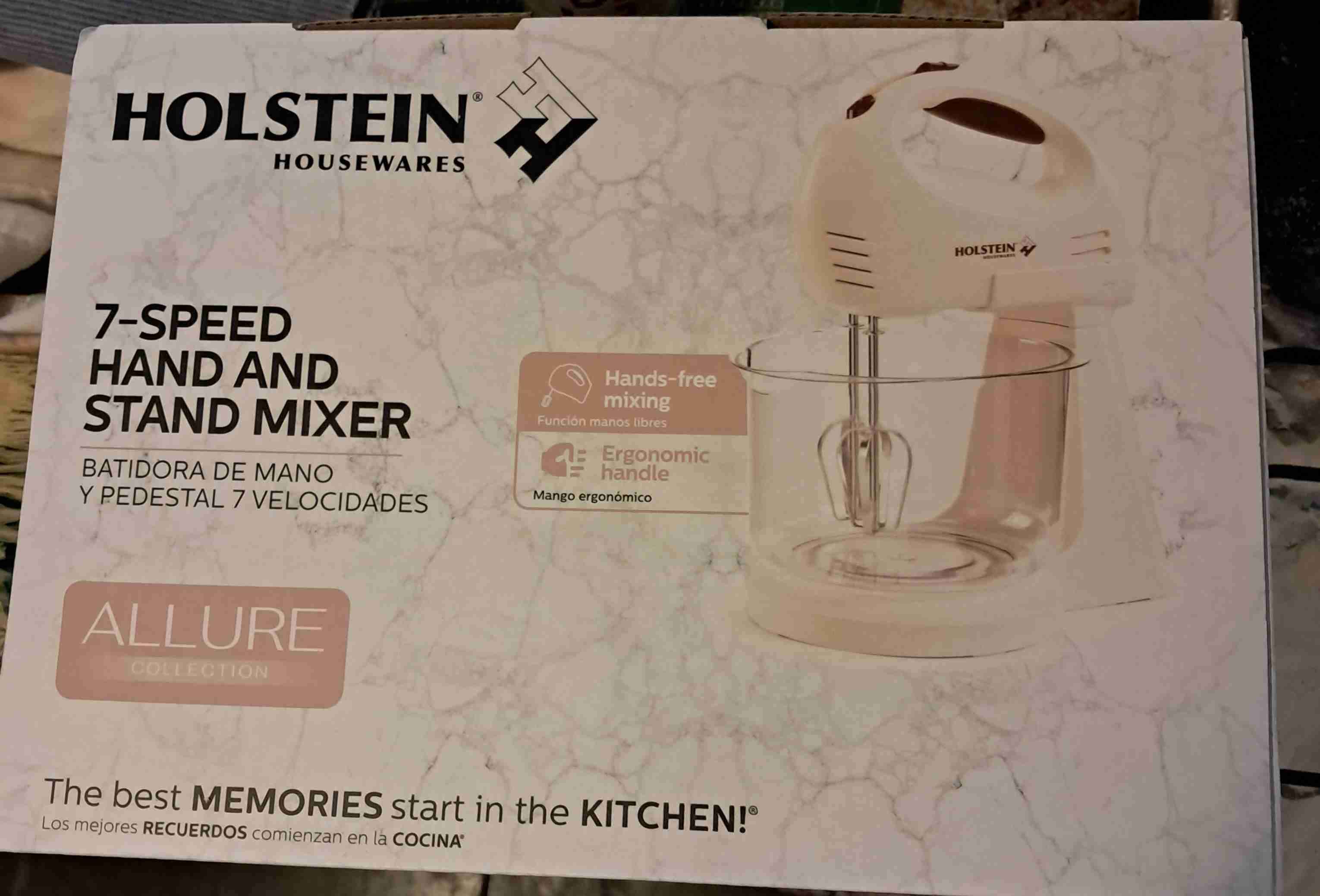 Batidora de mano Holstein 7 velocidades