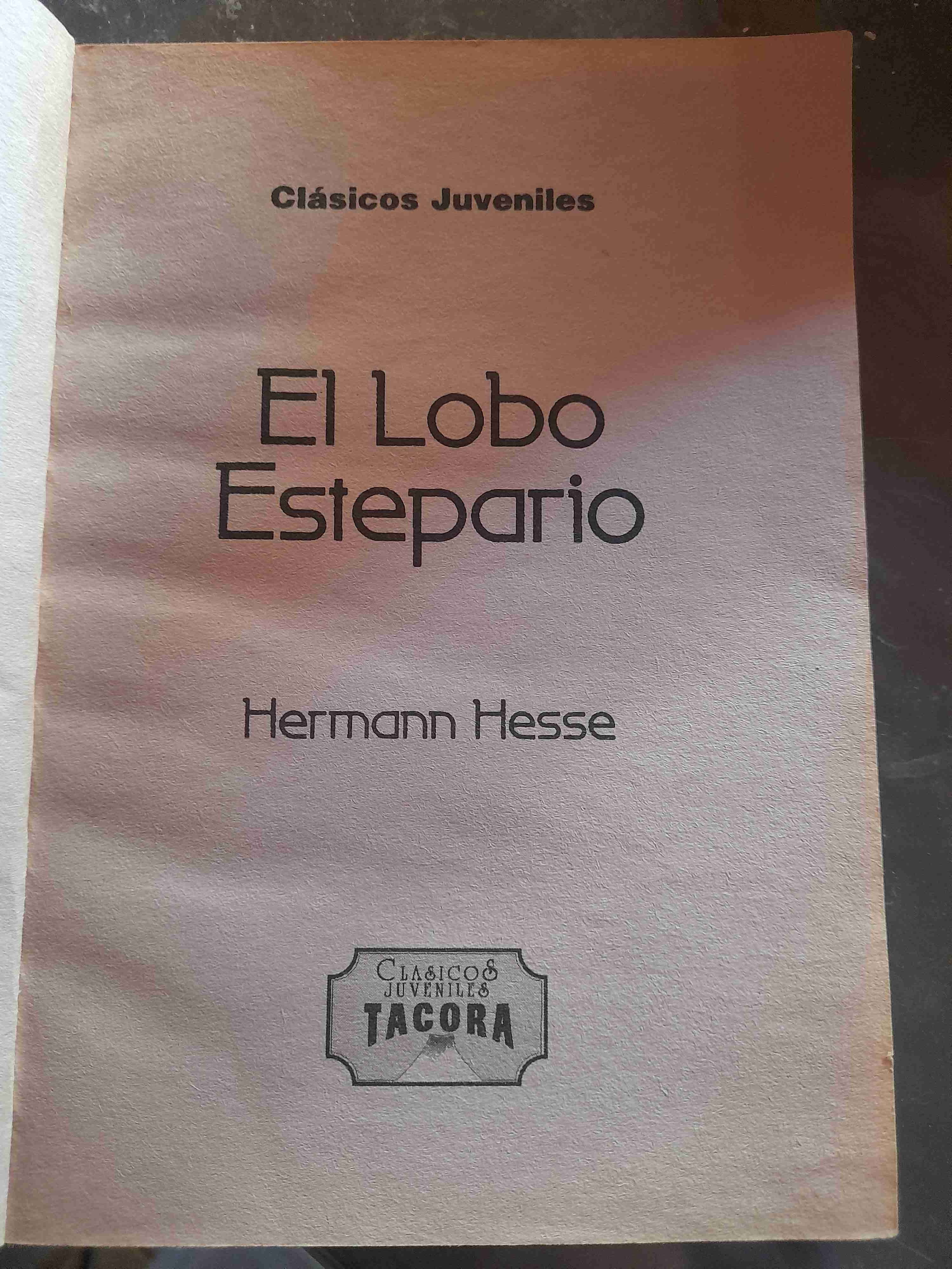 Libro 'El Lobo Estepario' usado - miniatura 3
