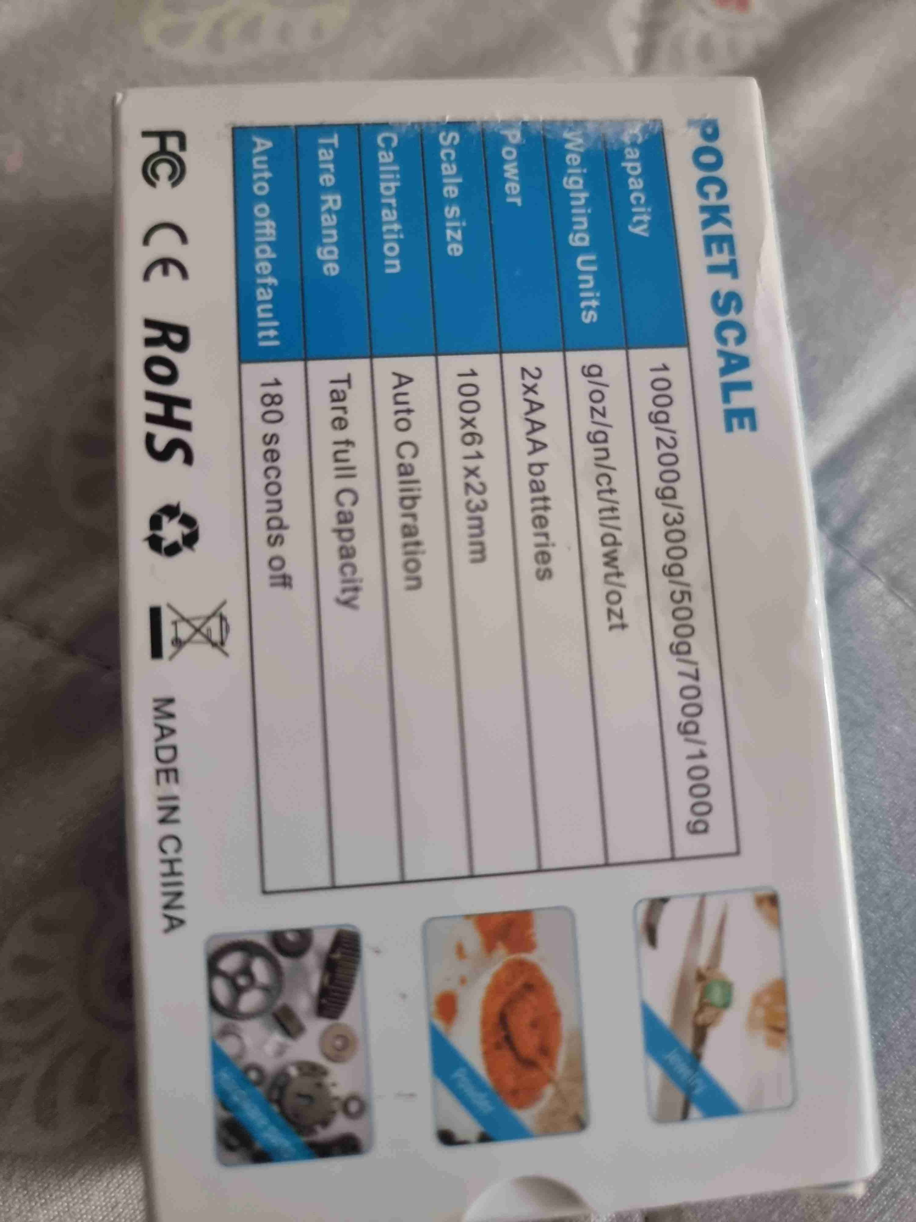 Balanza digital portátil - miniatura 2