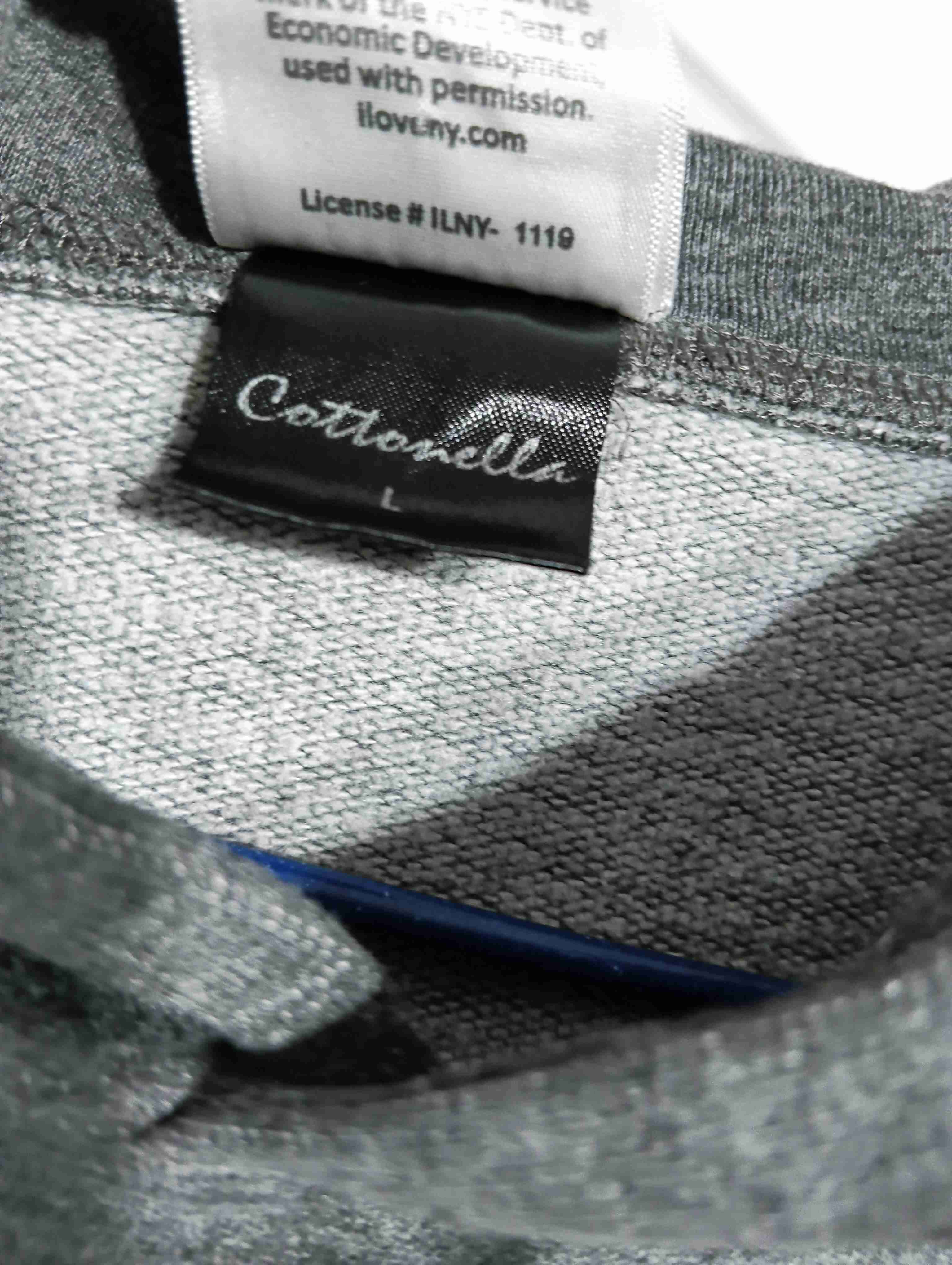 Polerón gris I ❤️ NY talla L - miniatura 2