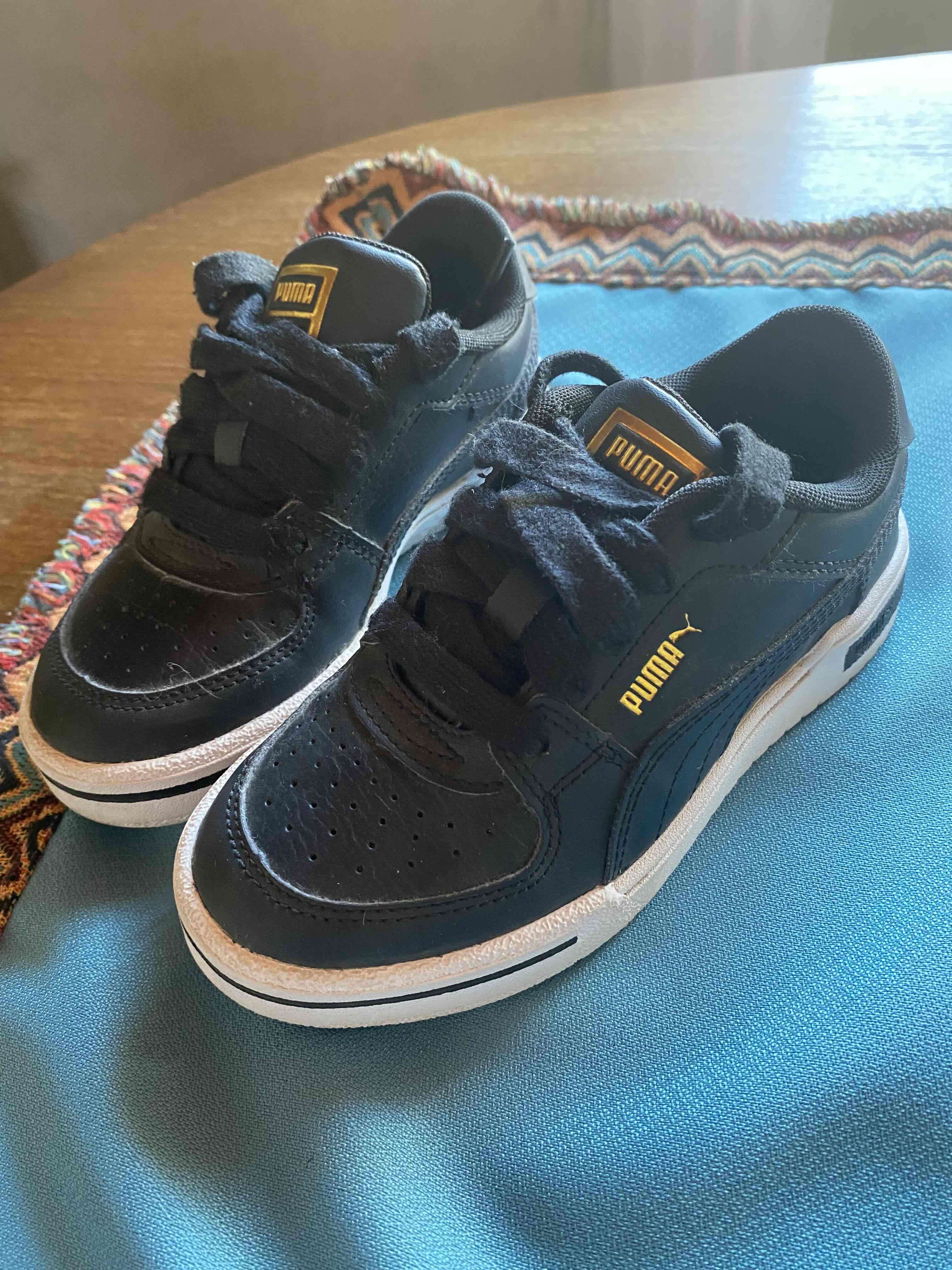 Zapatillas negras Puma para niños - miniatura 3
