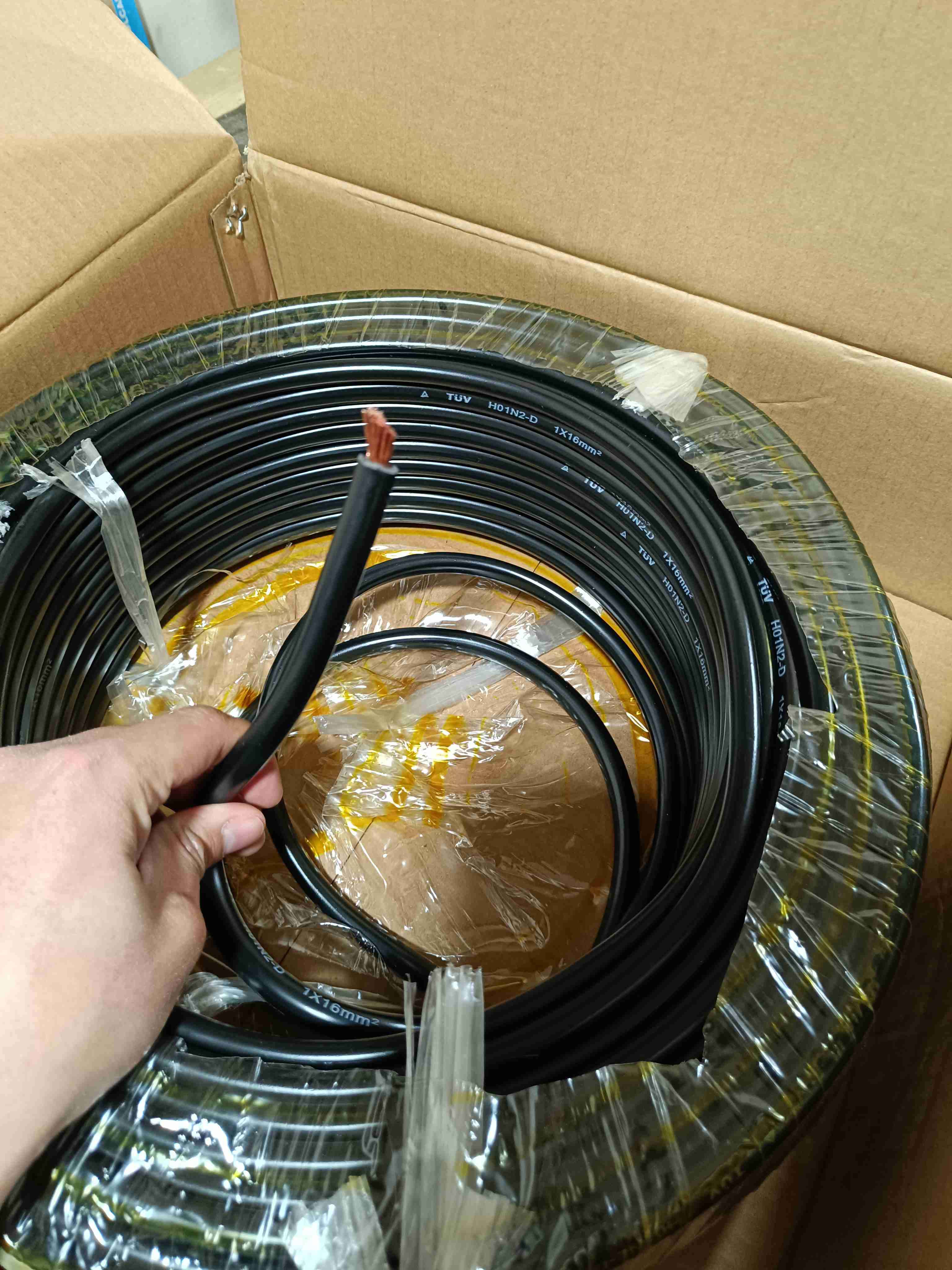 cable de soldar 16mm² venta por metro y por rollo - miniatura 2