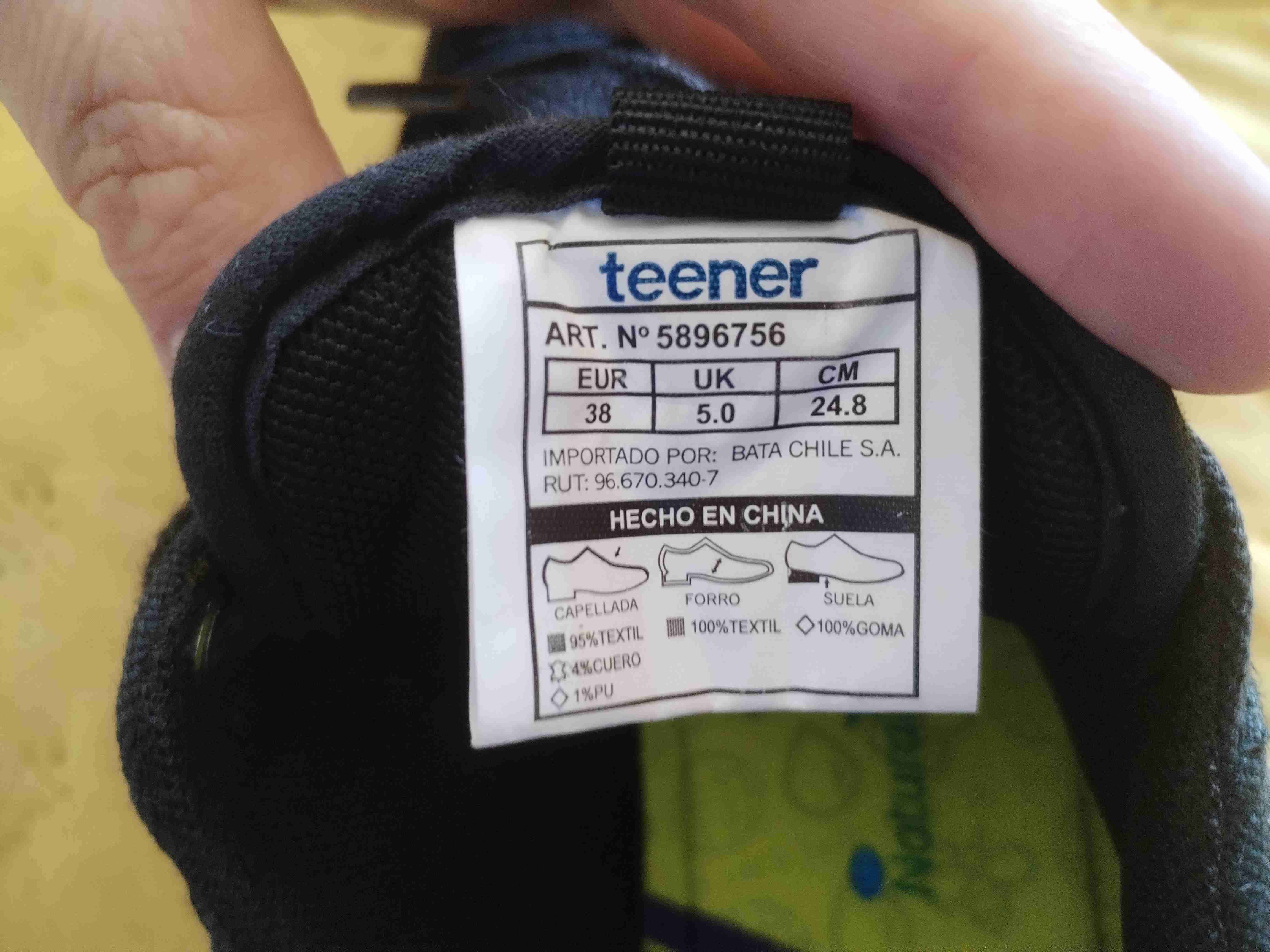 Zapatillas negras Teener - miniatura 2