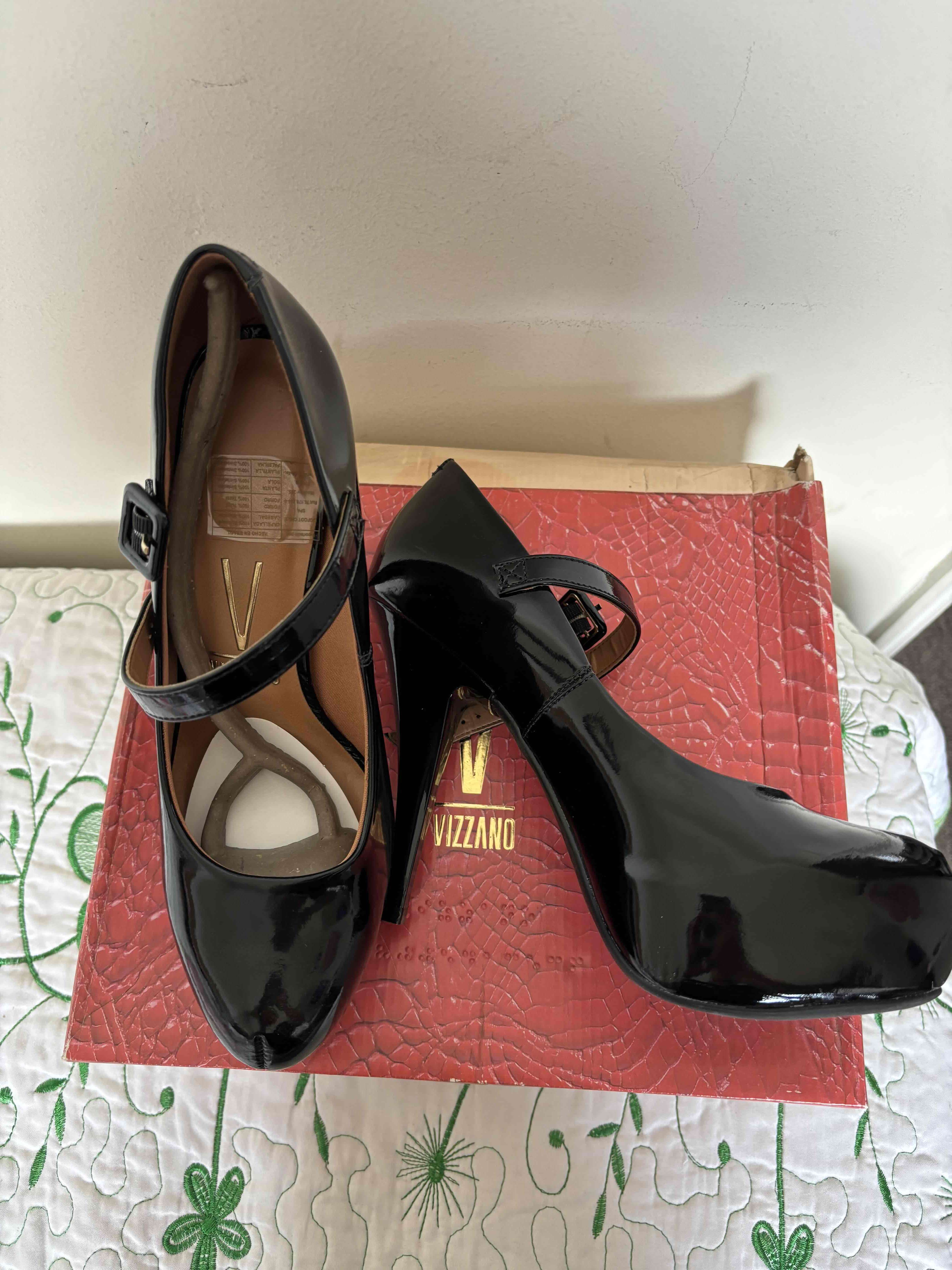 Zapatos de tacón Vizzano negros 40 - miniatura 2