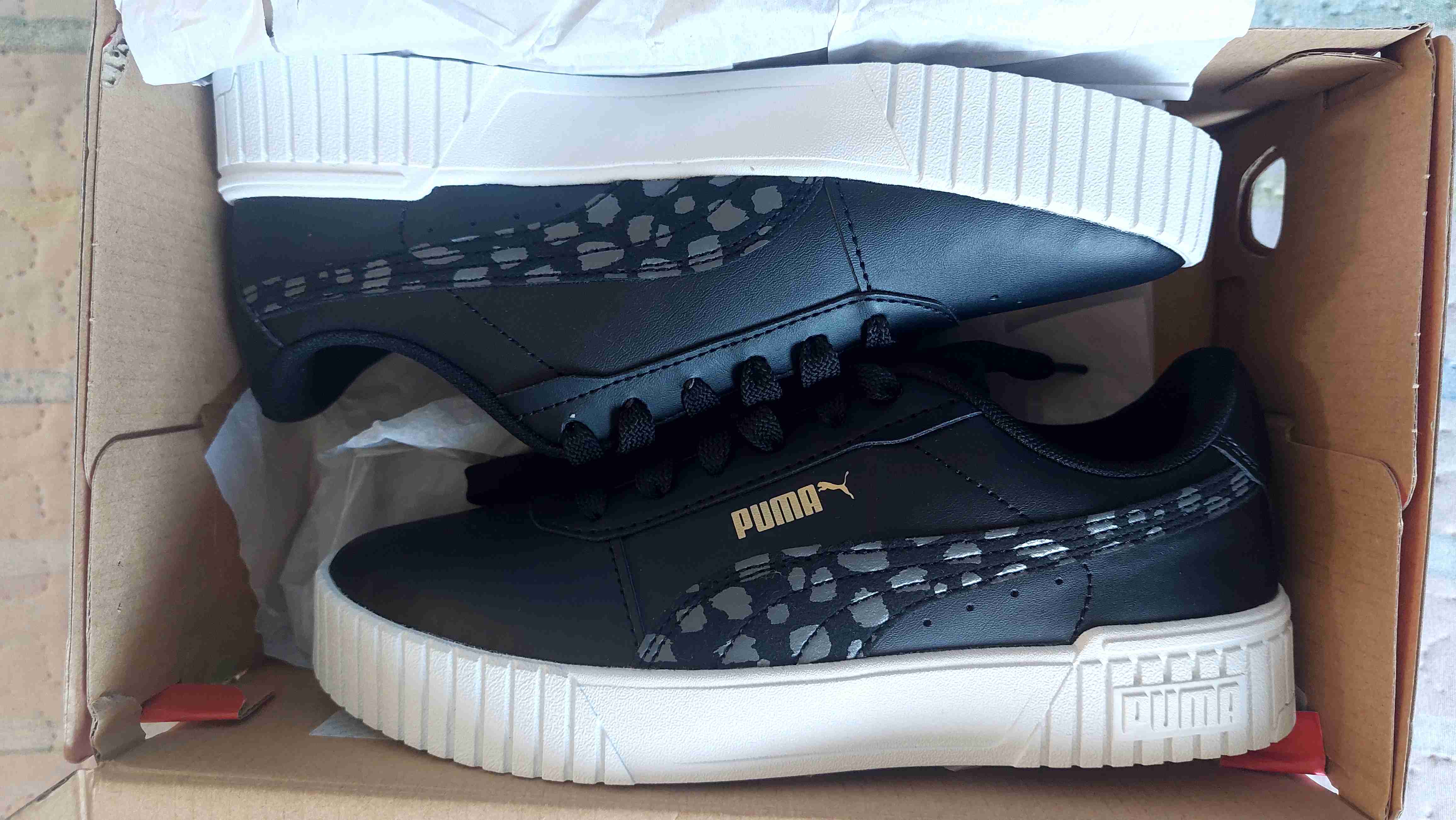 Zapatillas negras Puma SoftFoam - miniatura 4