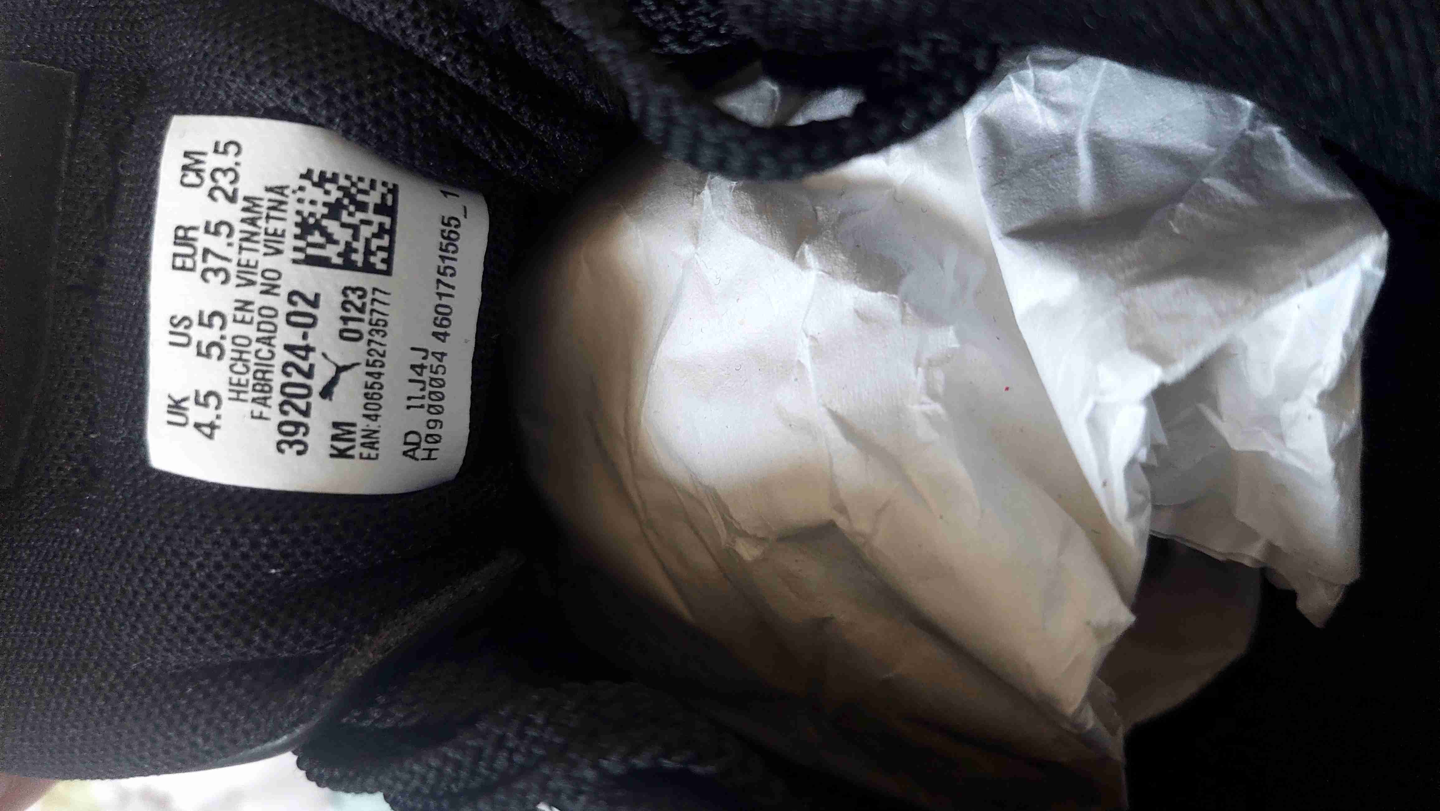 Zapatillas negras Puma SoftFoam - miniatura 5