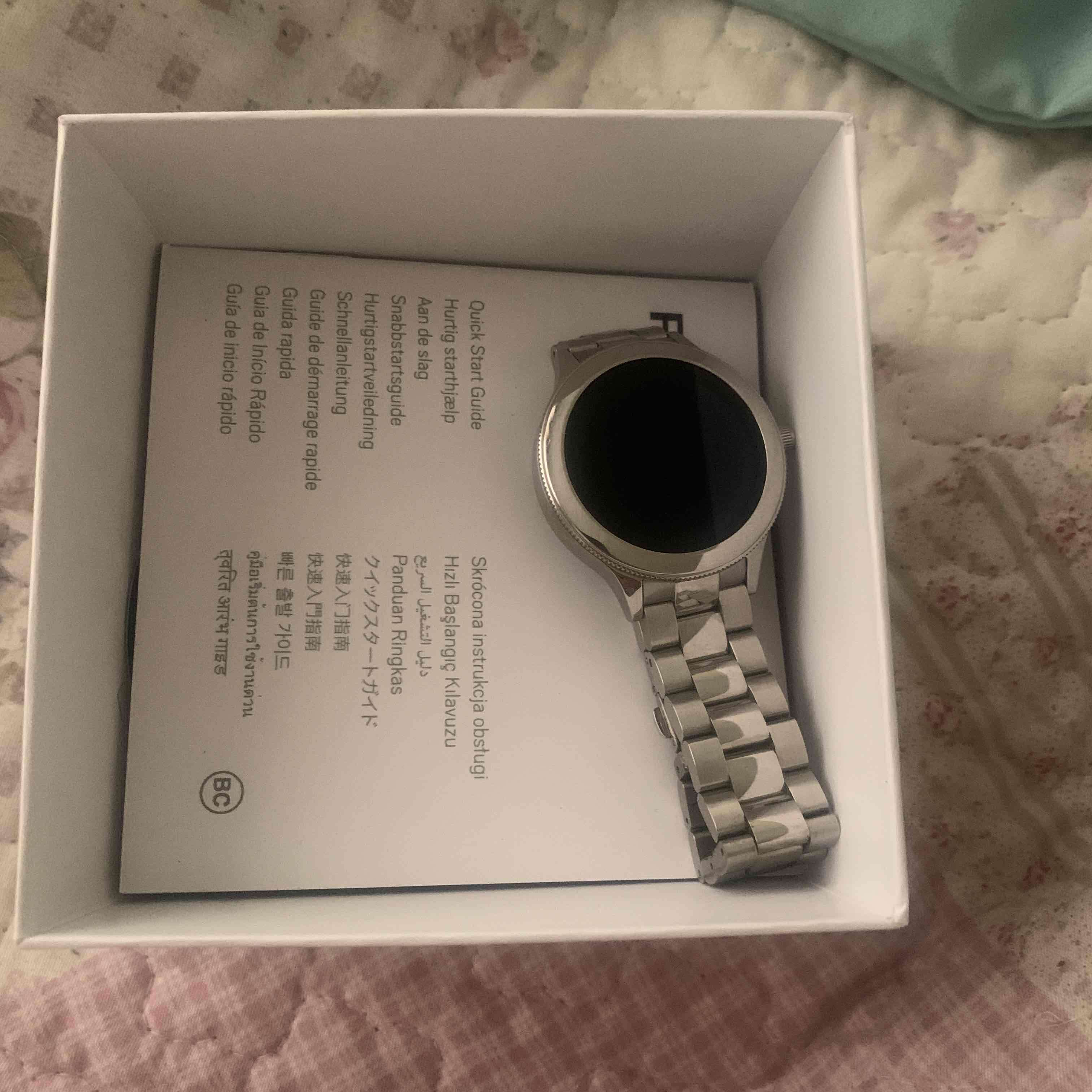 Smartwatch Fossil Q plateado - miniatura 2