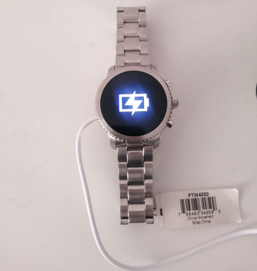 Smartwatch Fossil Q plateado - miniatura 4