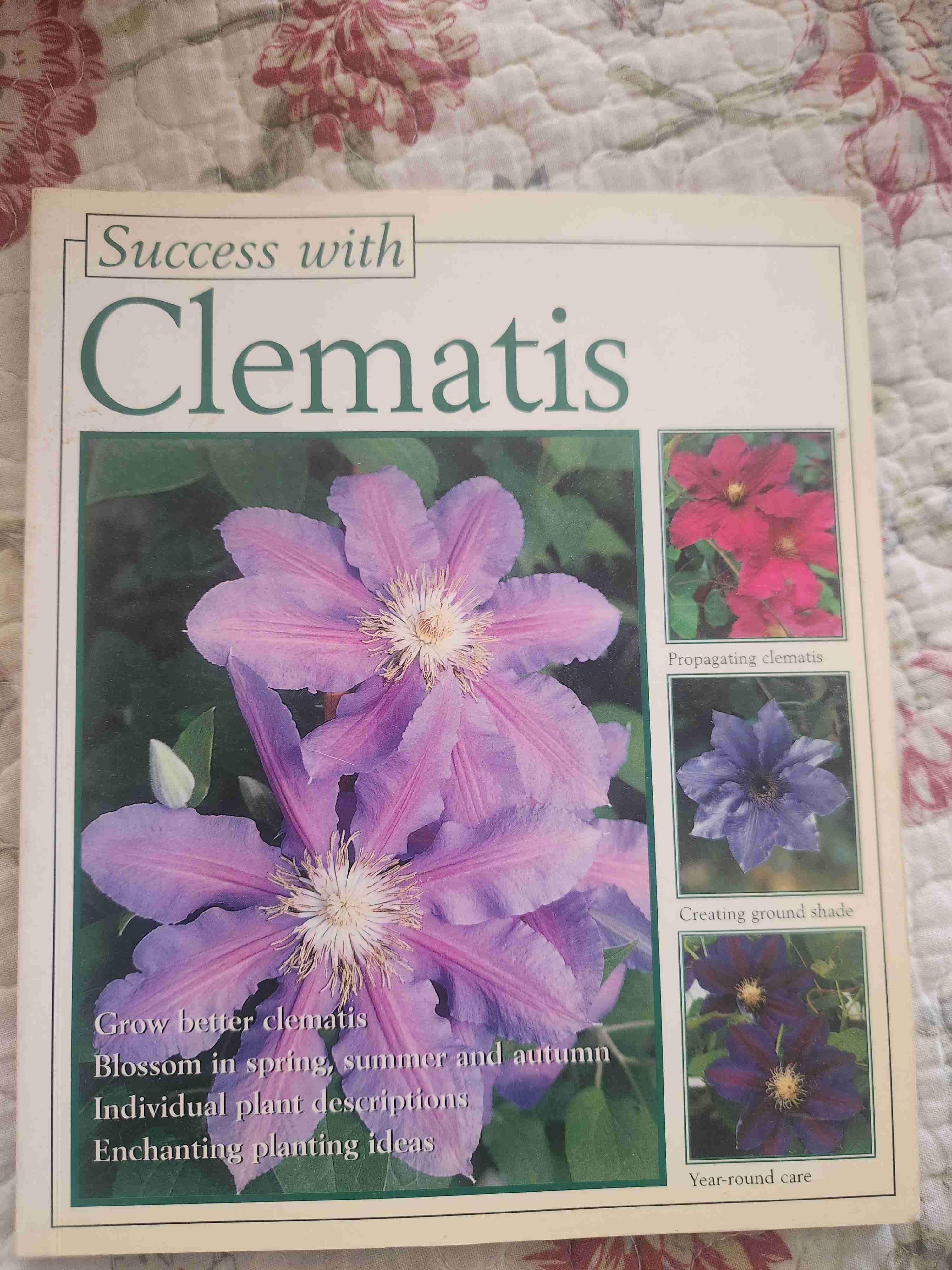 Libro Success with Clematis