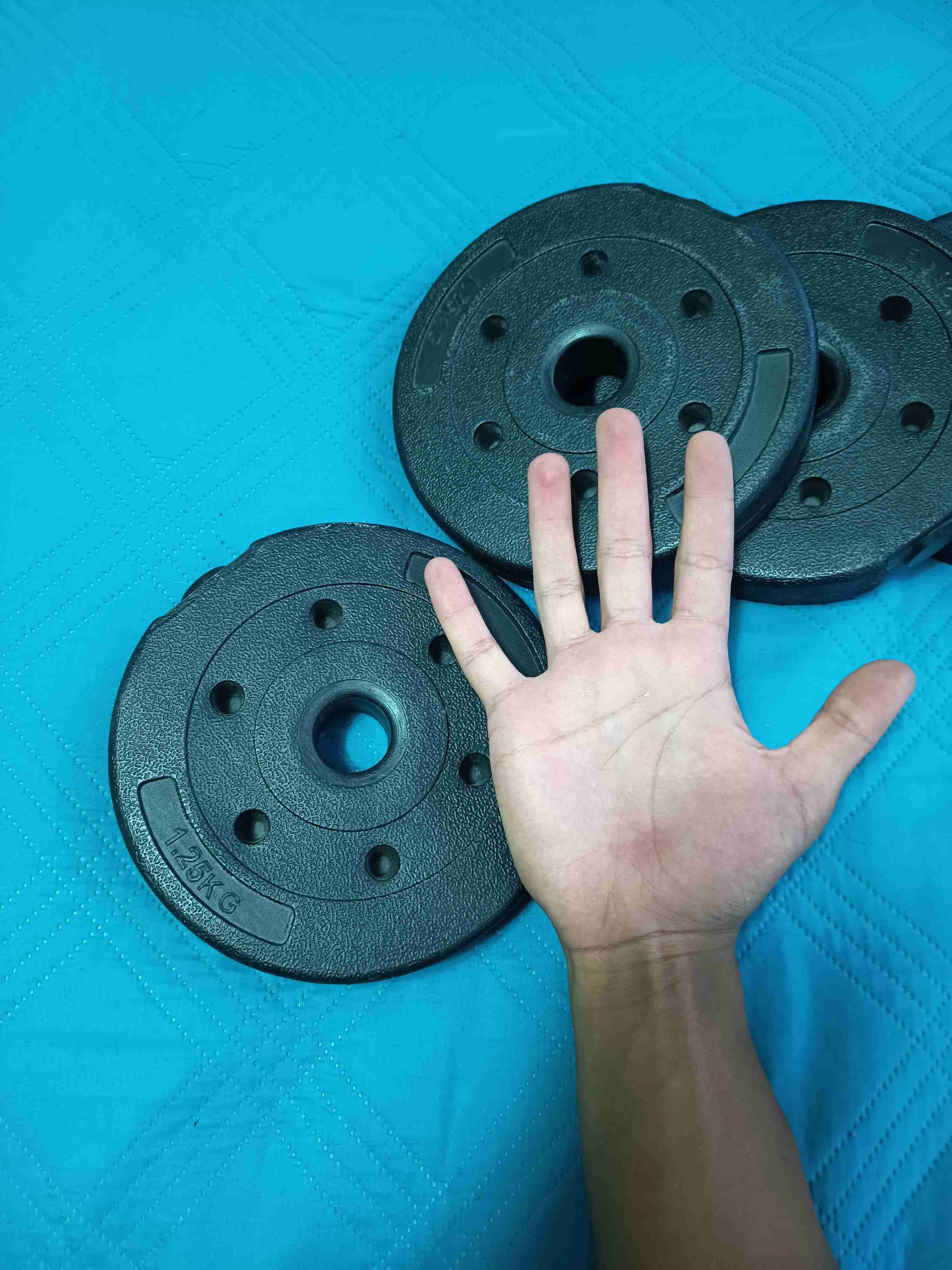 Mancuernas ajustables 39kilos - miniatura 3