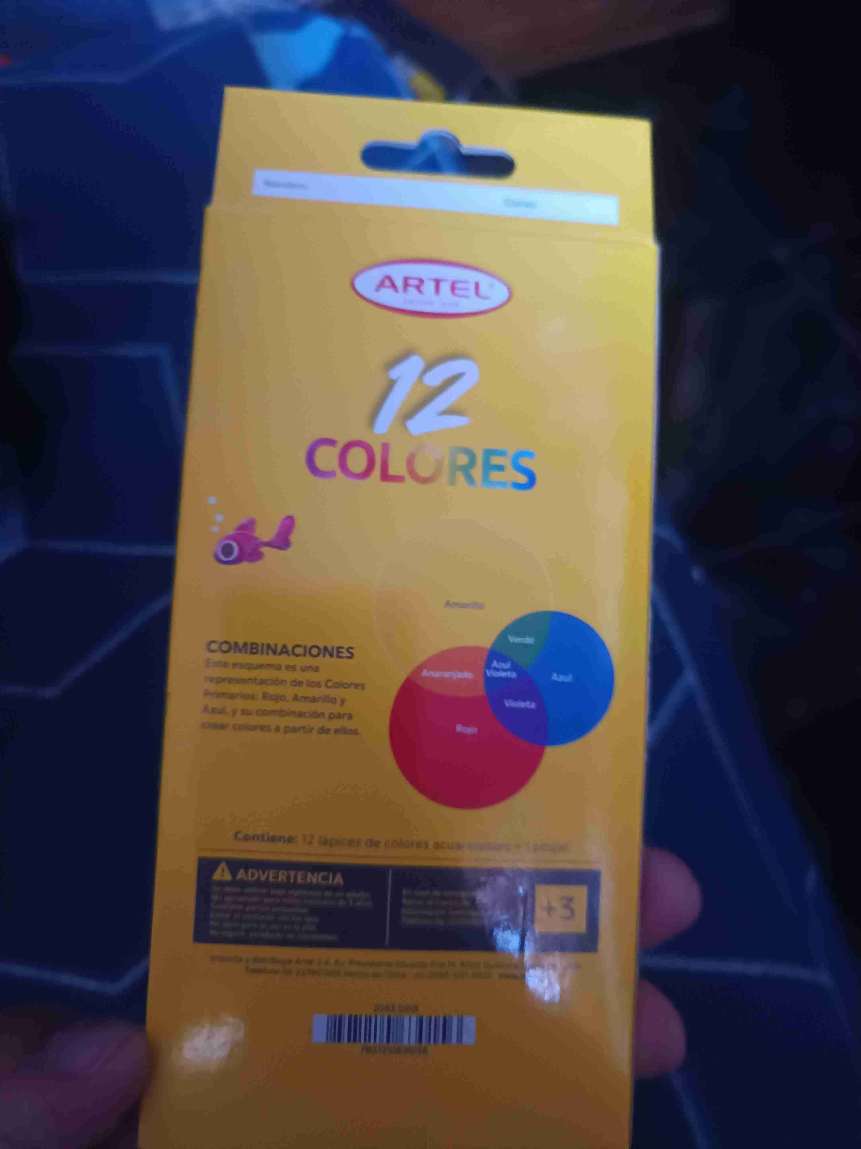 Lápices acuarelables Artel 13 unidades - miniatura 2