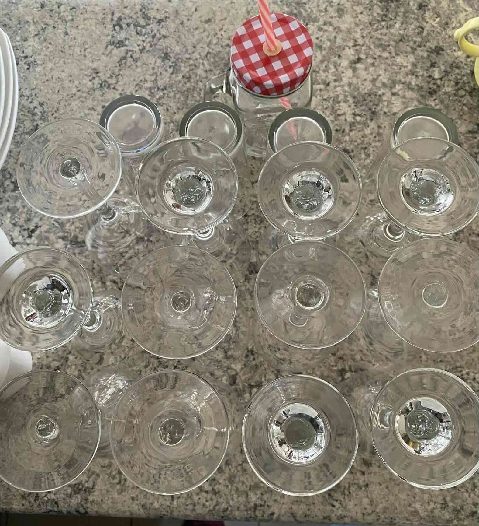 Vasos y copas de vidrio