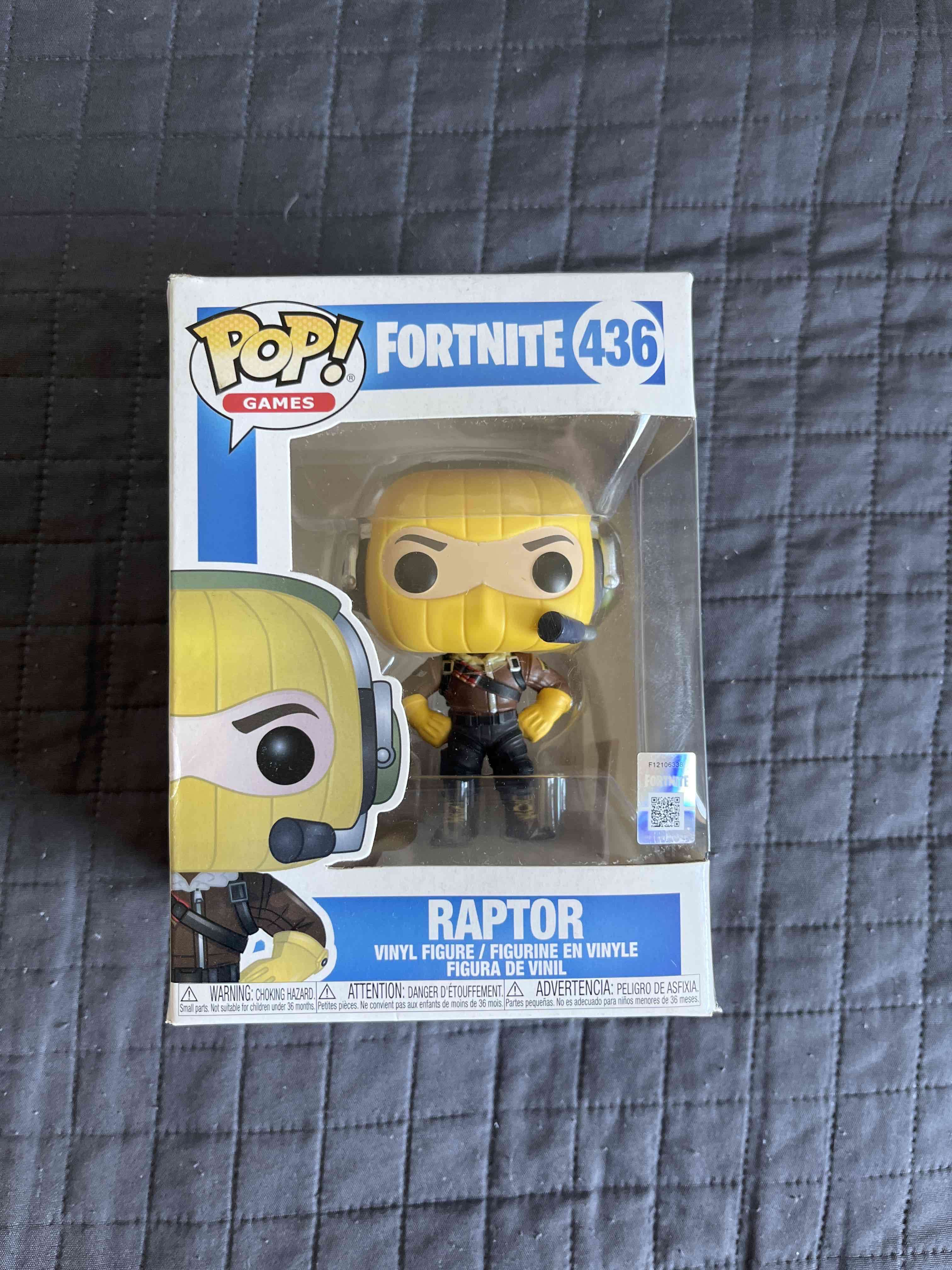 Funko Pop Fortnite Raptor