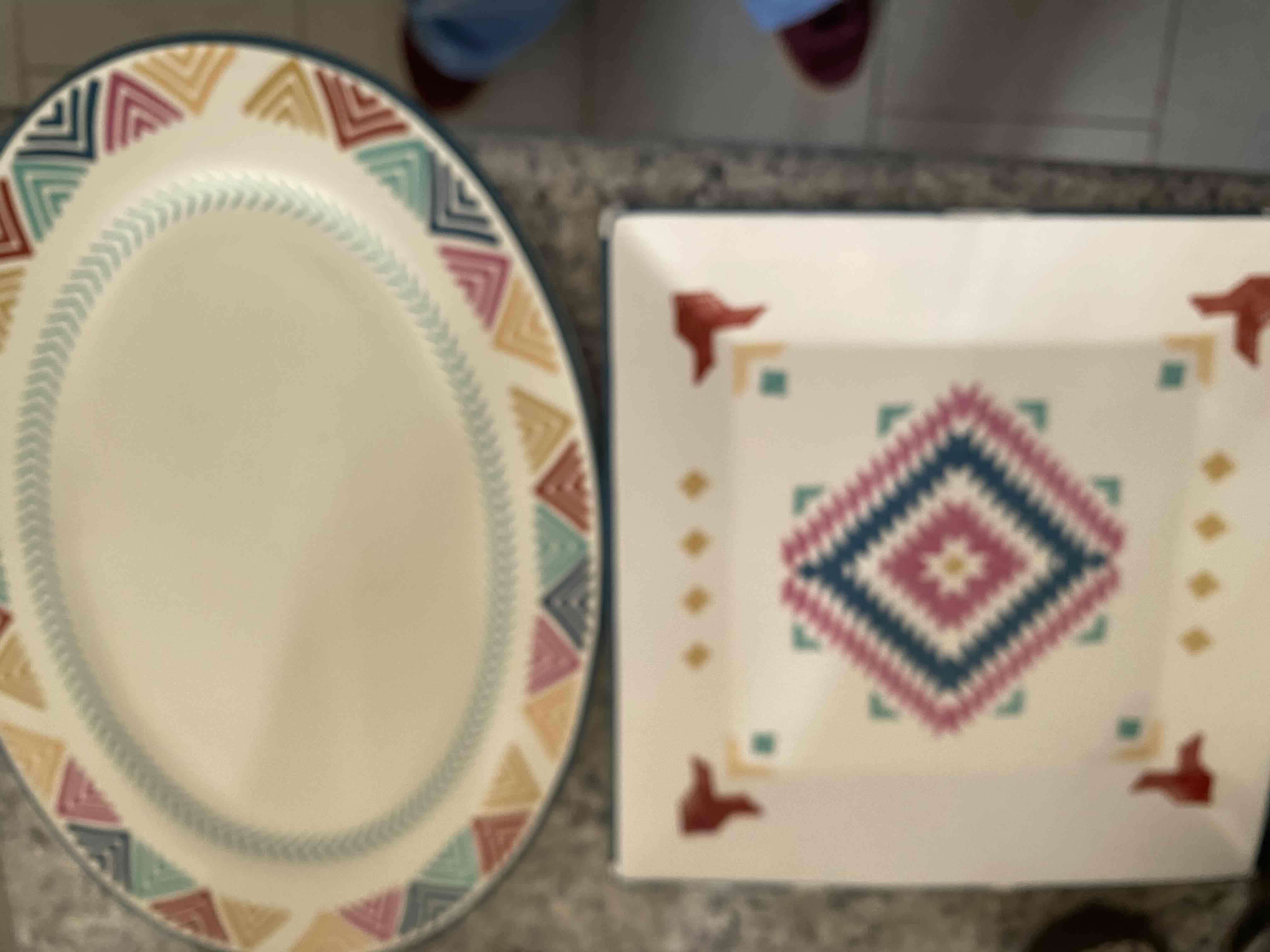 Set de platos decorativos