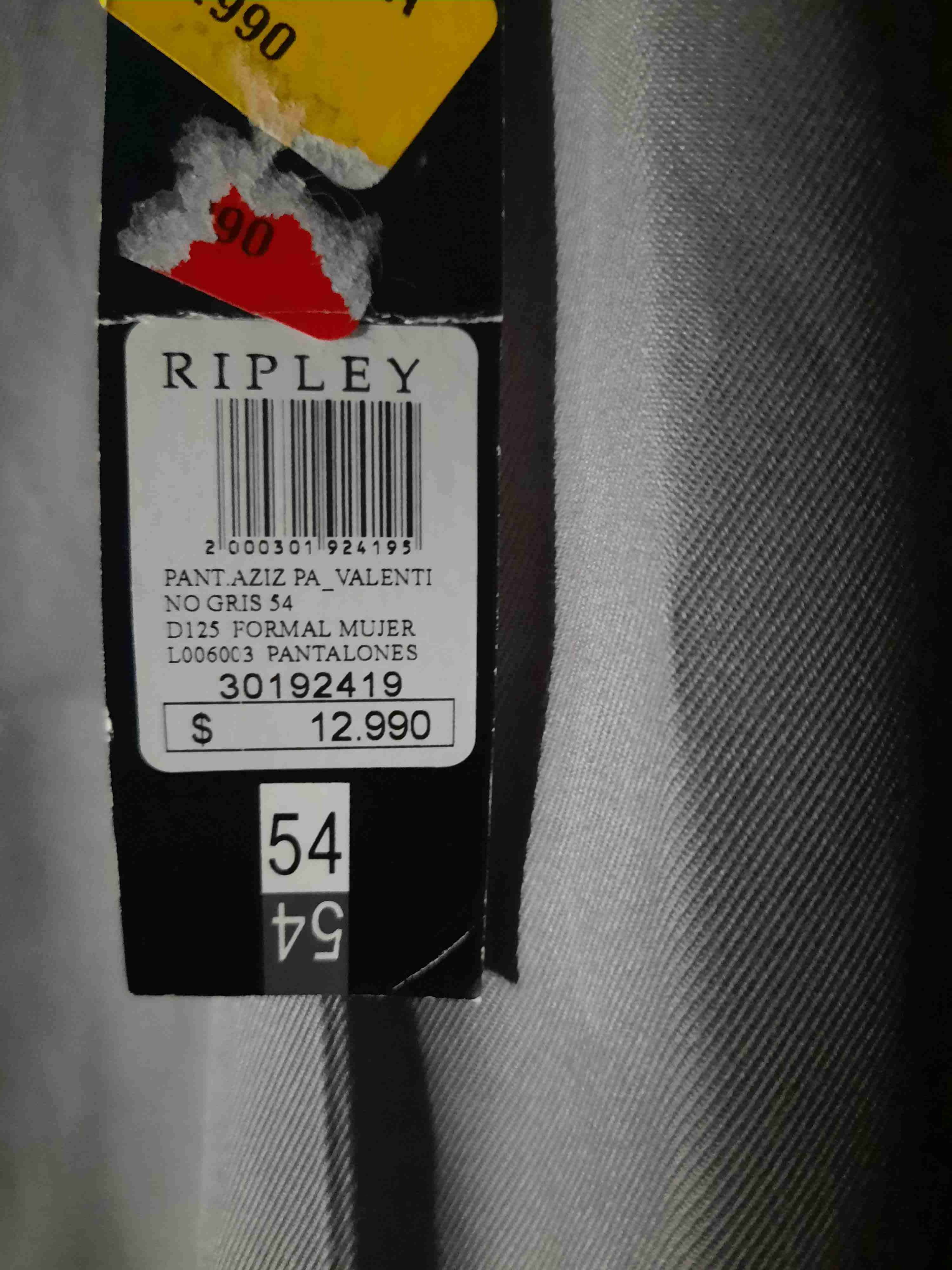 Pantalon formal de mujer gris - miniatura 4