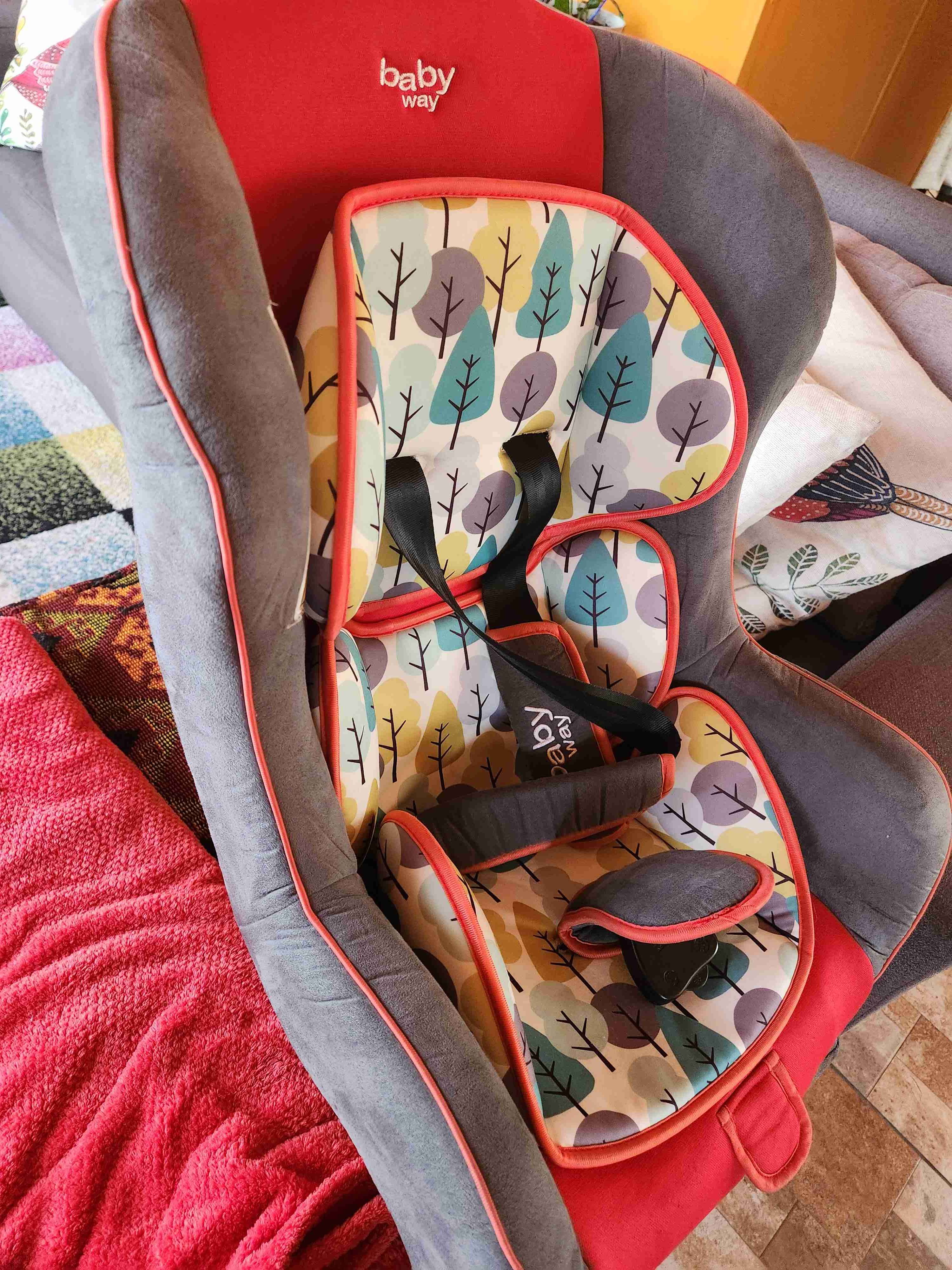Silla de auto Baby Way roja