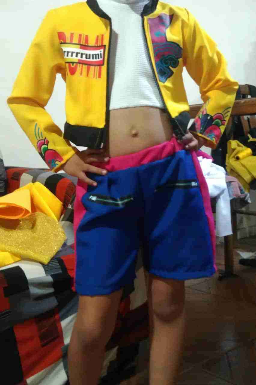 Traje completo rumi Guerreras k-pop - miniatura 2