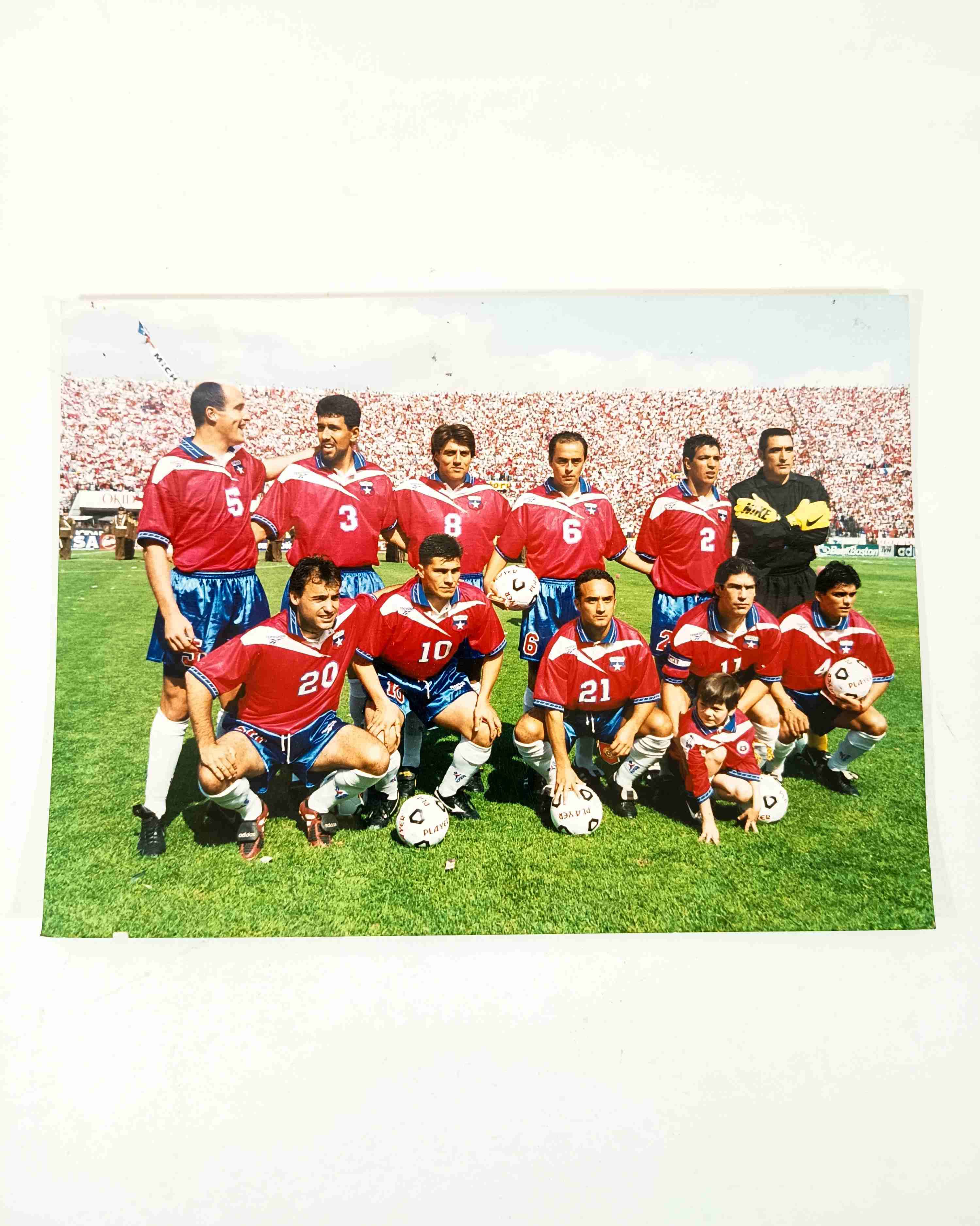 Fotgrafía original Selección Chilena.