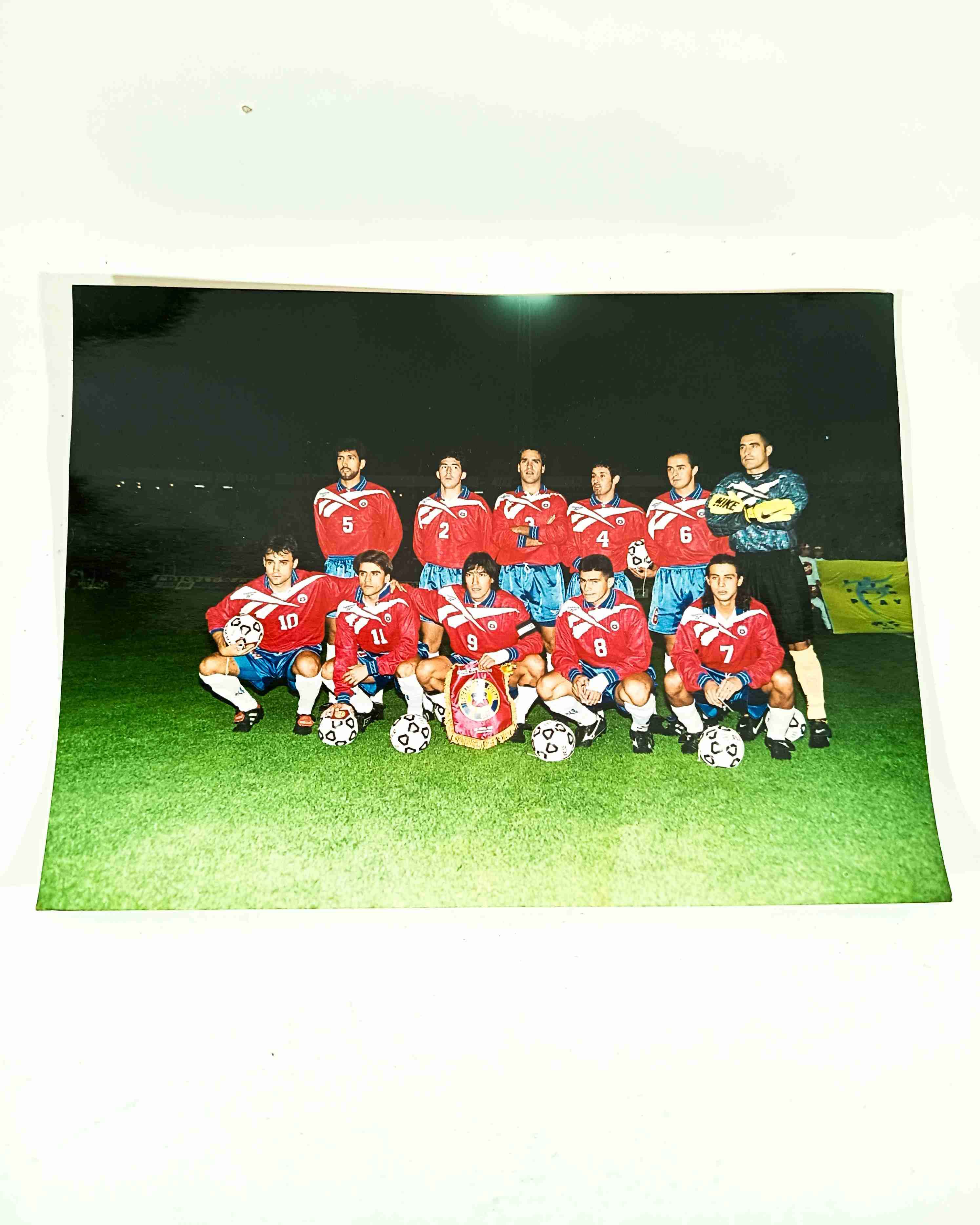 Fotografía original selección chilena.