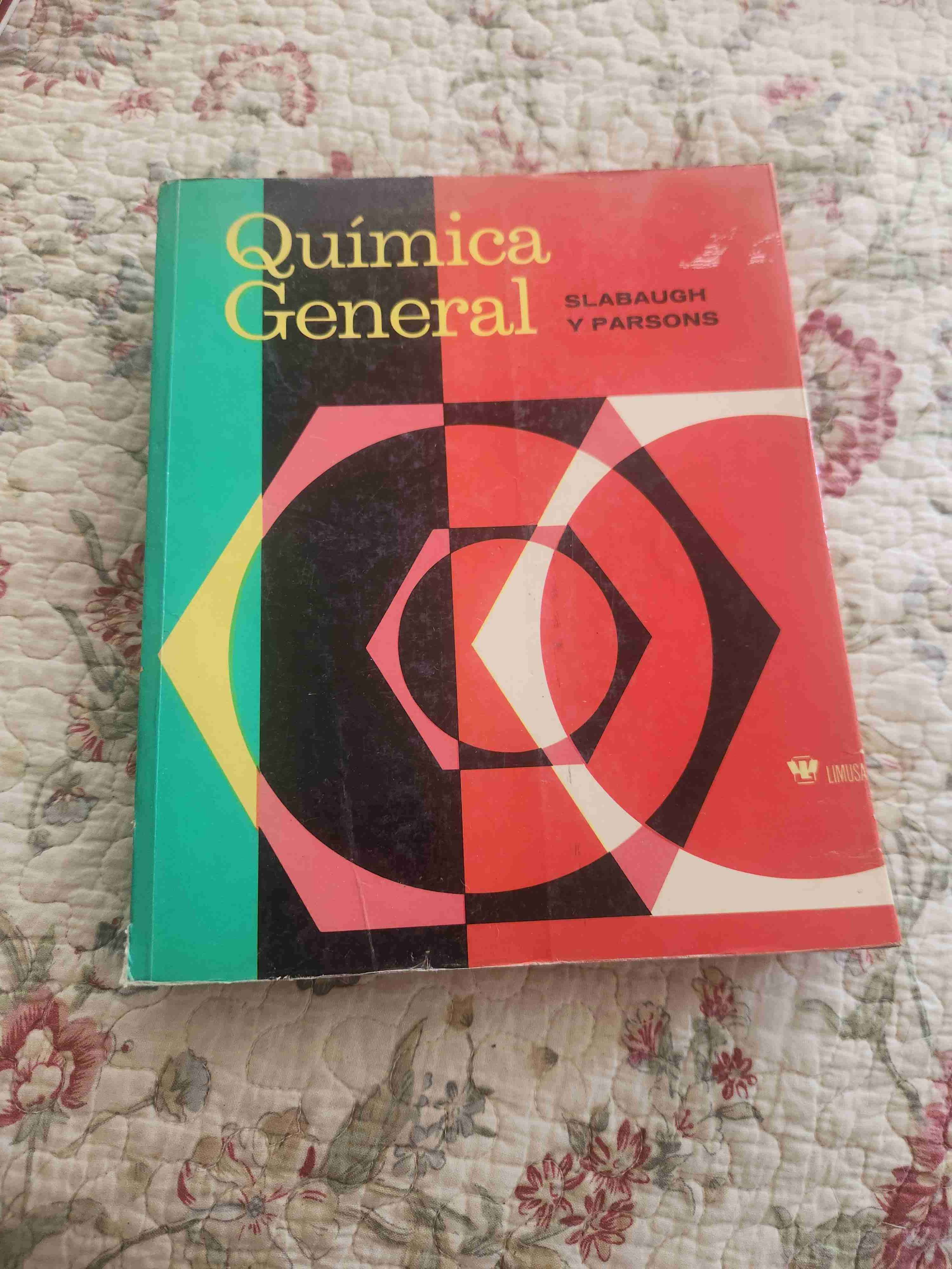 Libro Química General usado