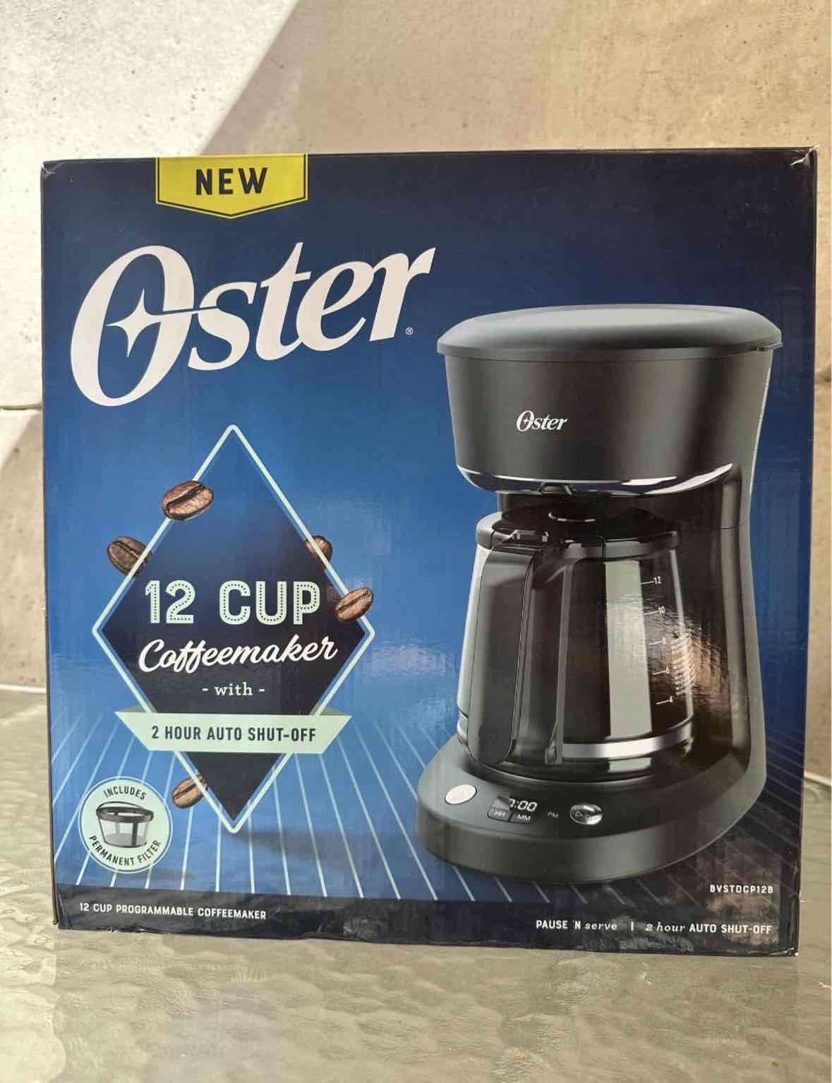 Cafetera Oster 12 tazas