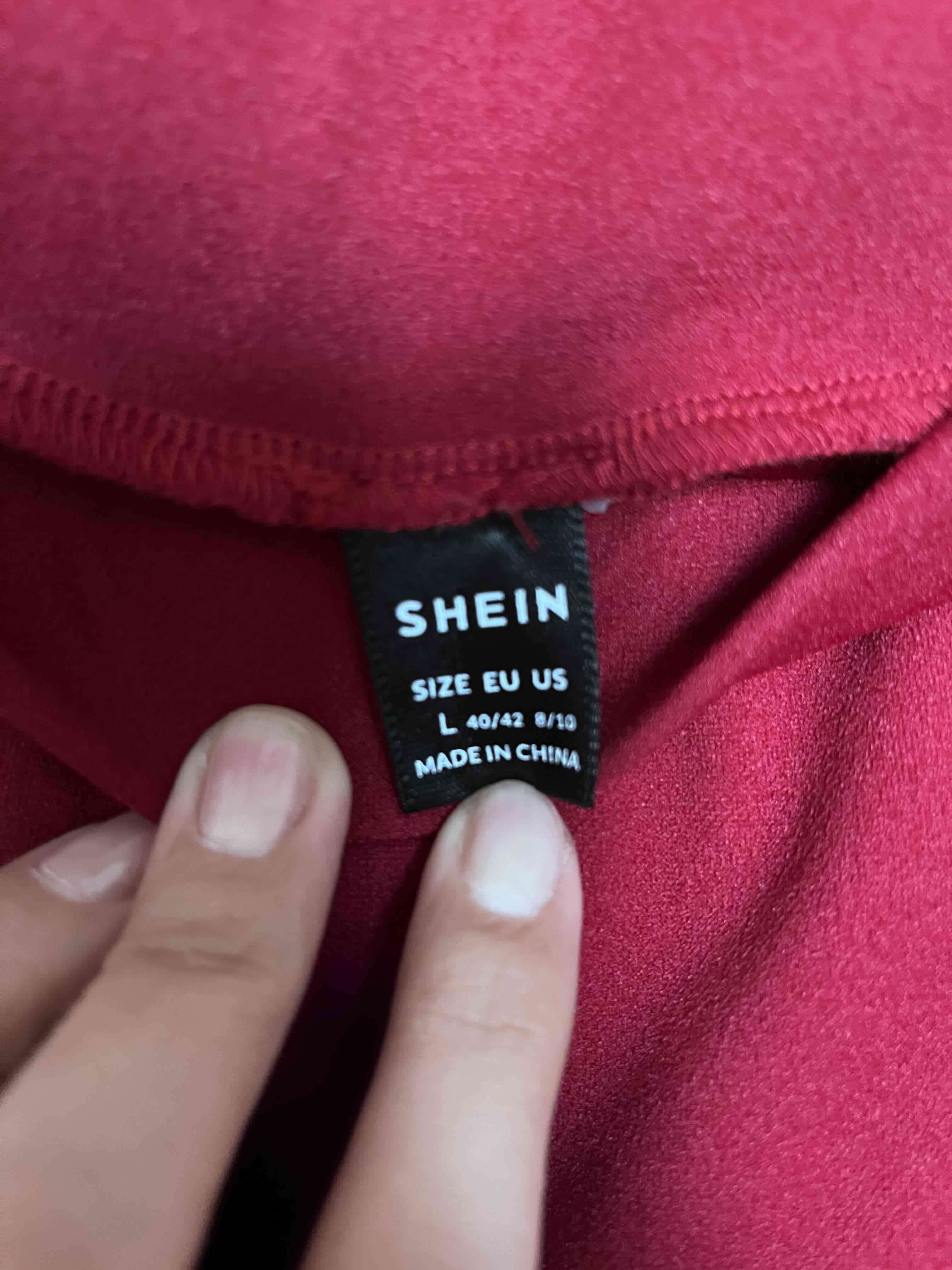 Pantalones anchos rojos mujer - miniatura 2