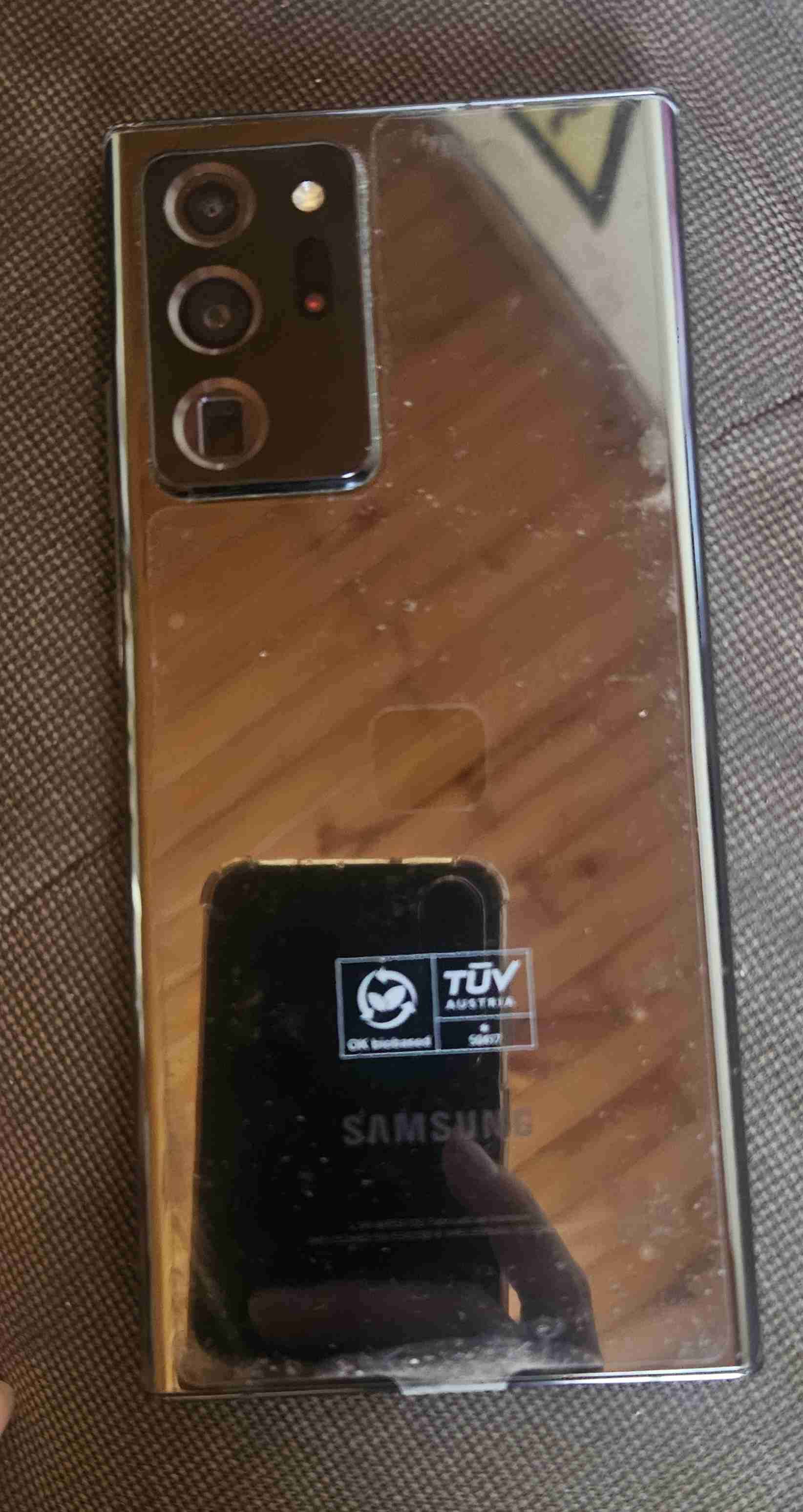 Smartphone Samsung Galaxy azul - miniatura 3