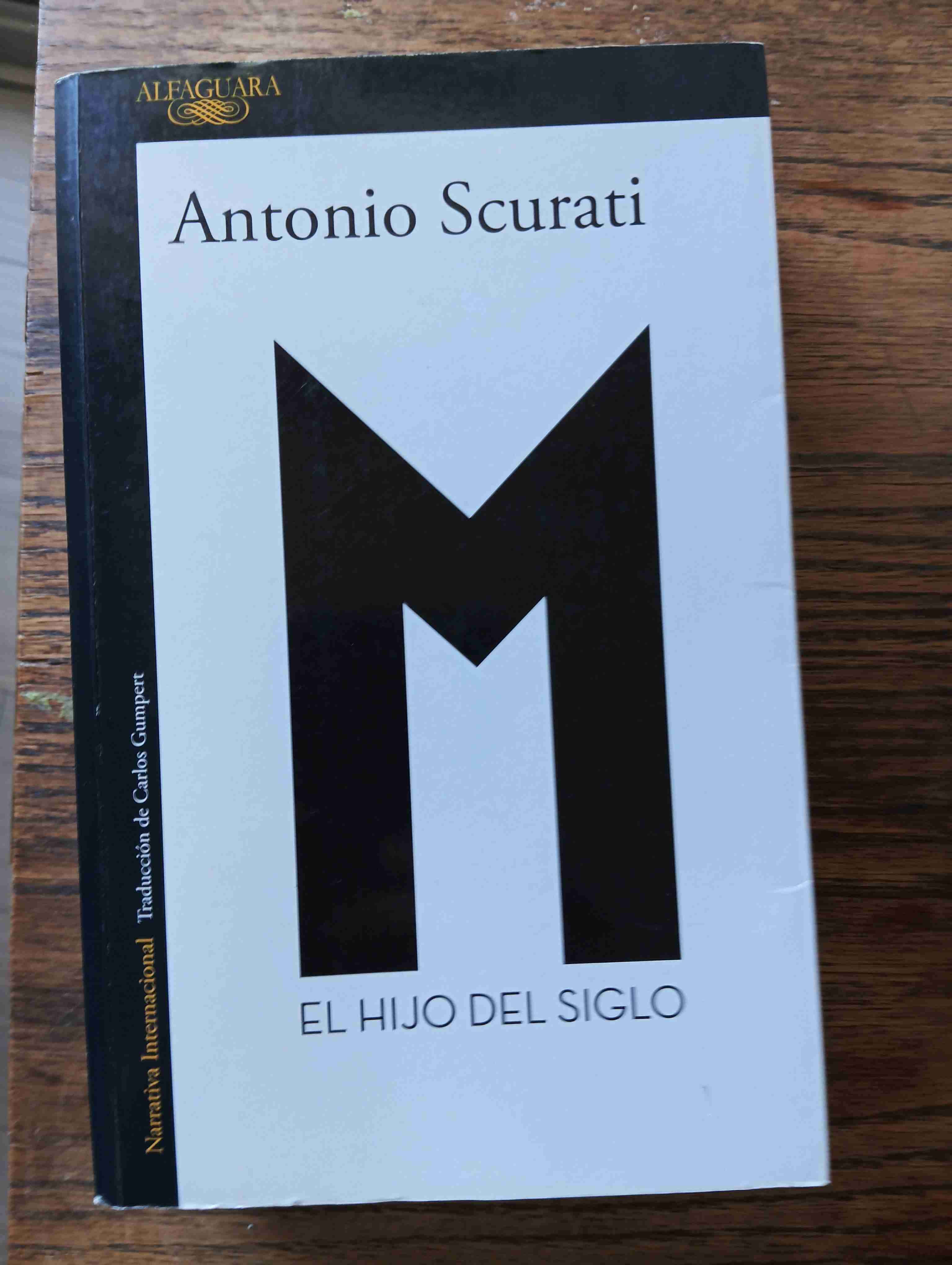 Libro 'M El Hijo del Siglo' edición Grande. - miniatura 2