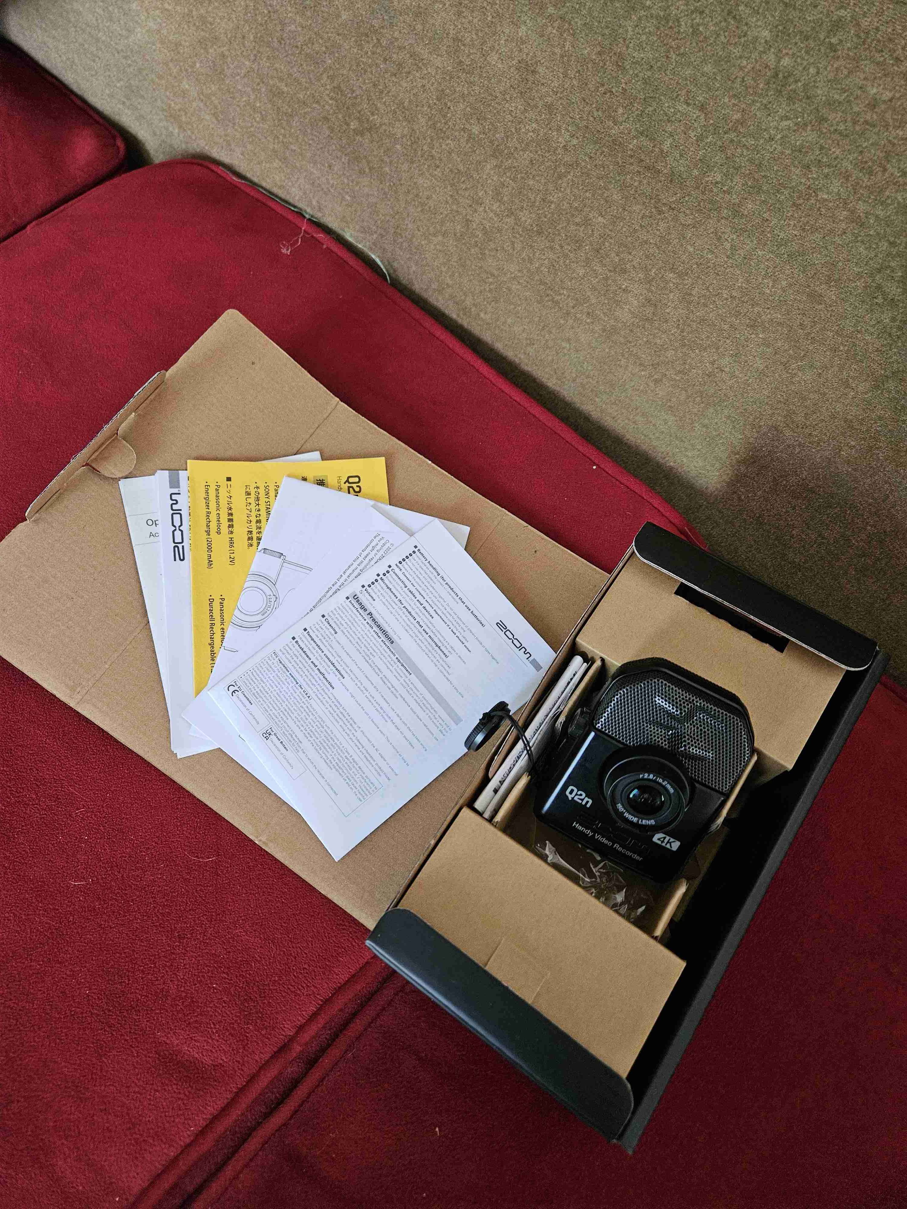 Cámara Handy Video Recorder Zoom Q2n-4K - miniatura 4