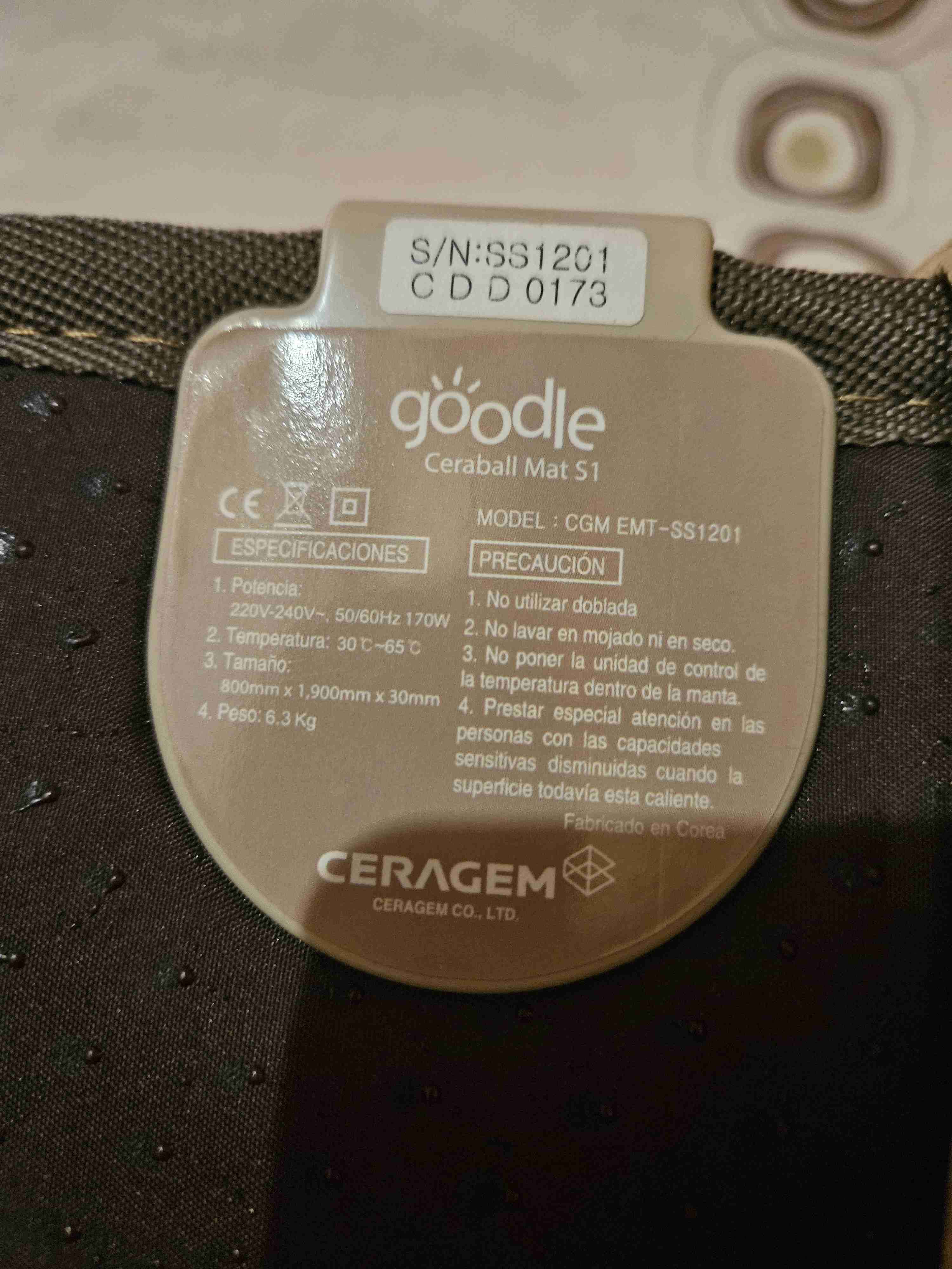 Colchoneta Térmica Ceragem - miniatura 6