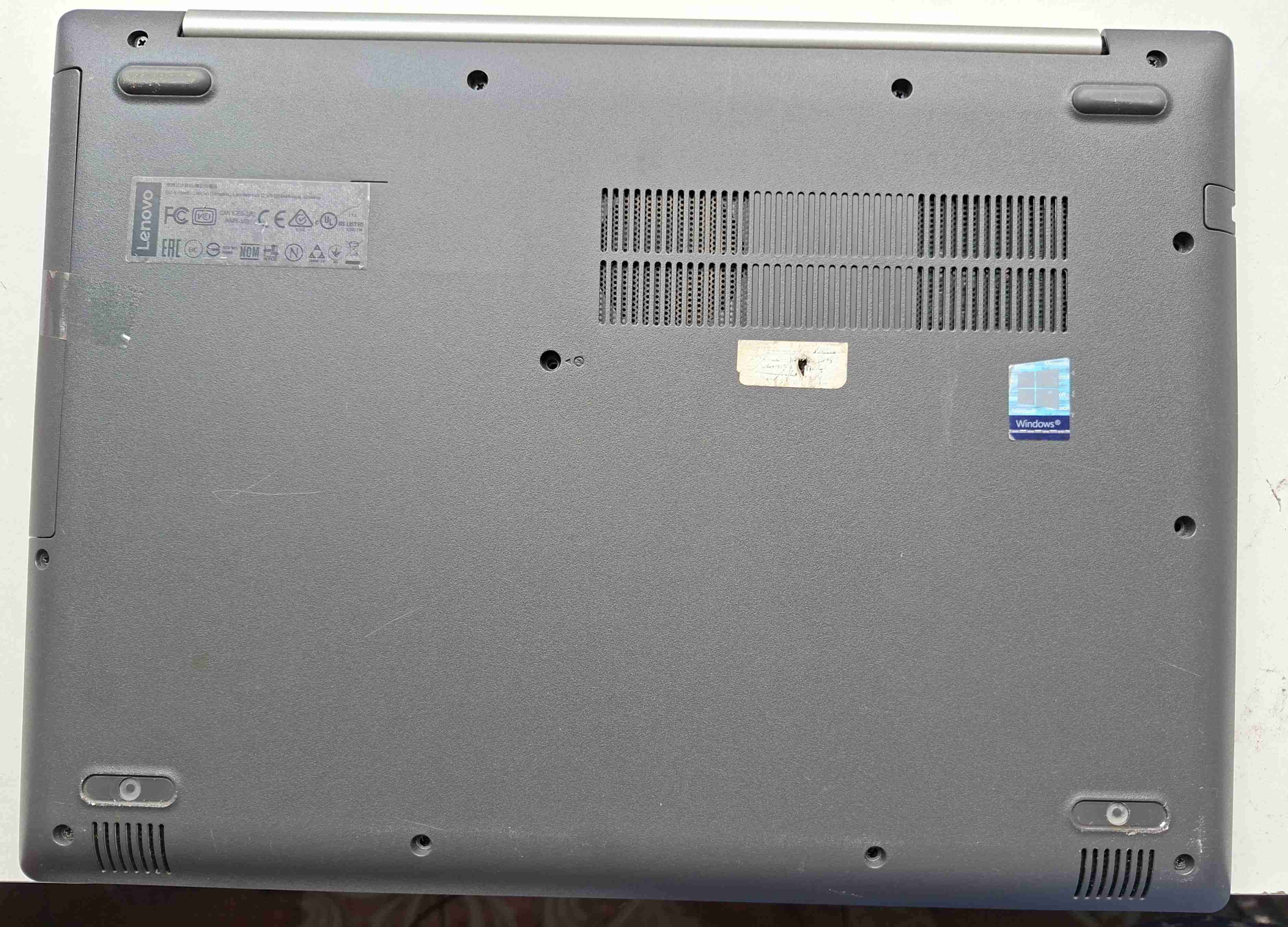 Notebook Lenovo gris - miniatura 2