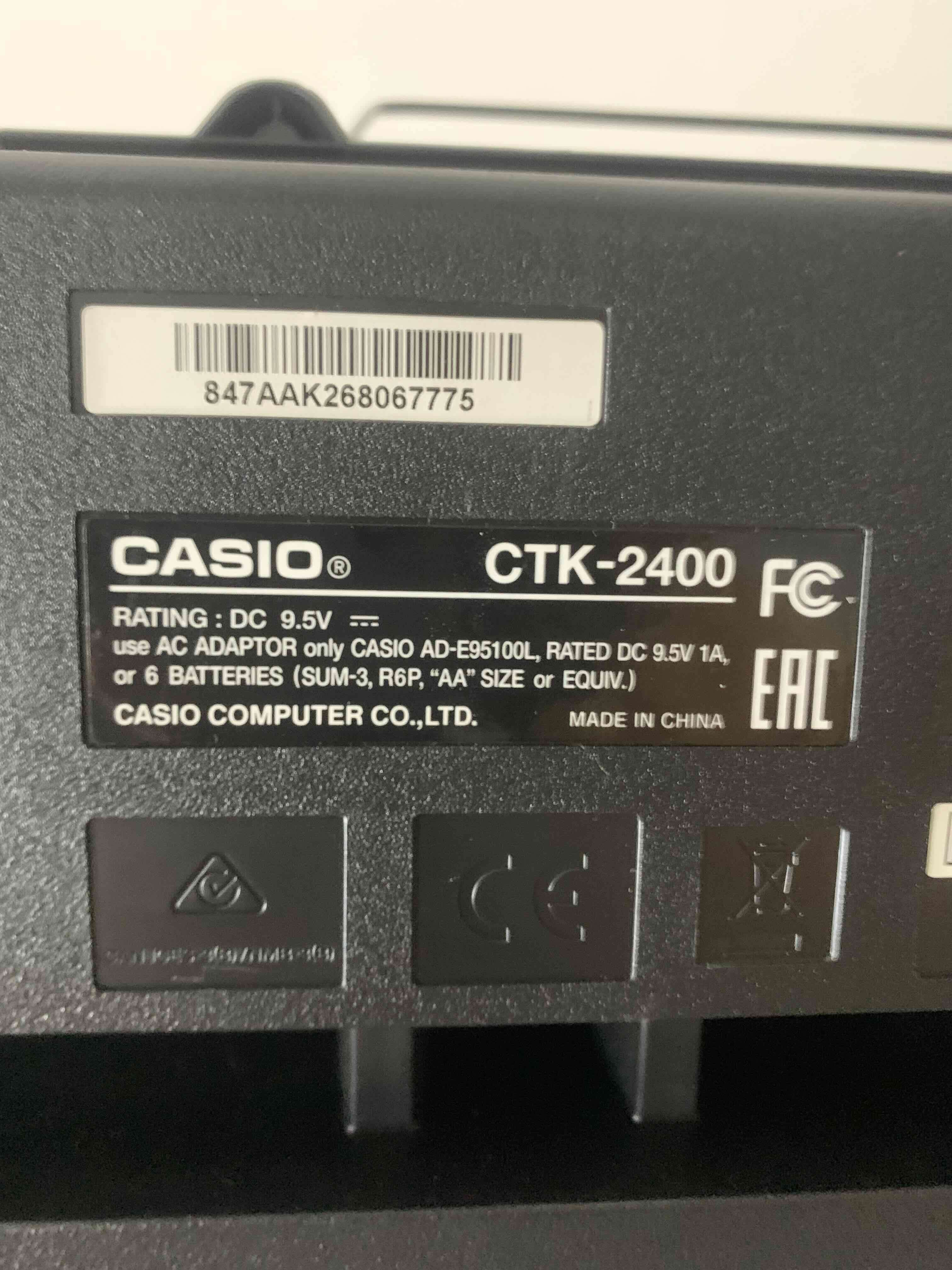 Teclado Casio CTK-2400 - miniatura 2