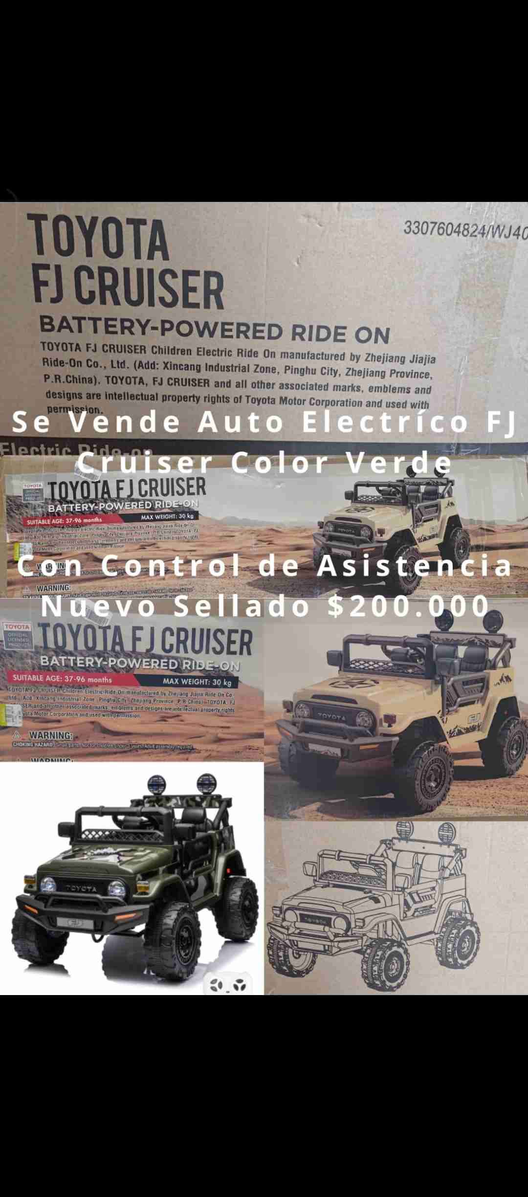 Auto eléctrico Toyota FJ Cruiser