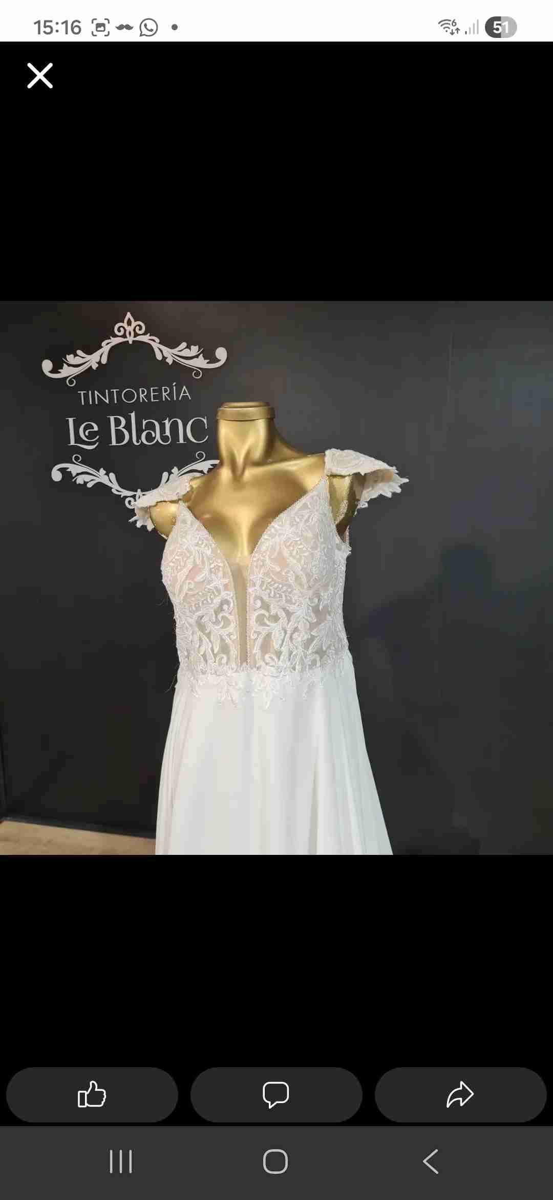 Vestido de novia - miniatura 3