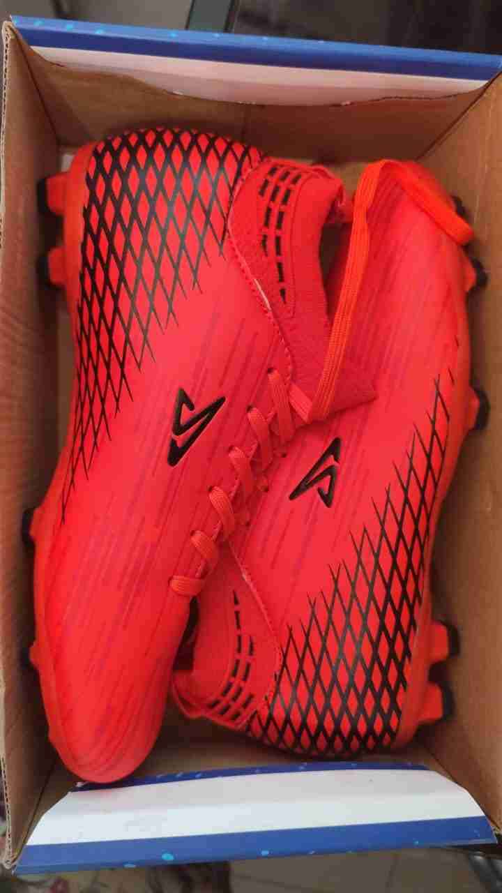 Zapatillas de fútbol rojas - miniatura 2