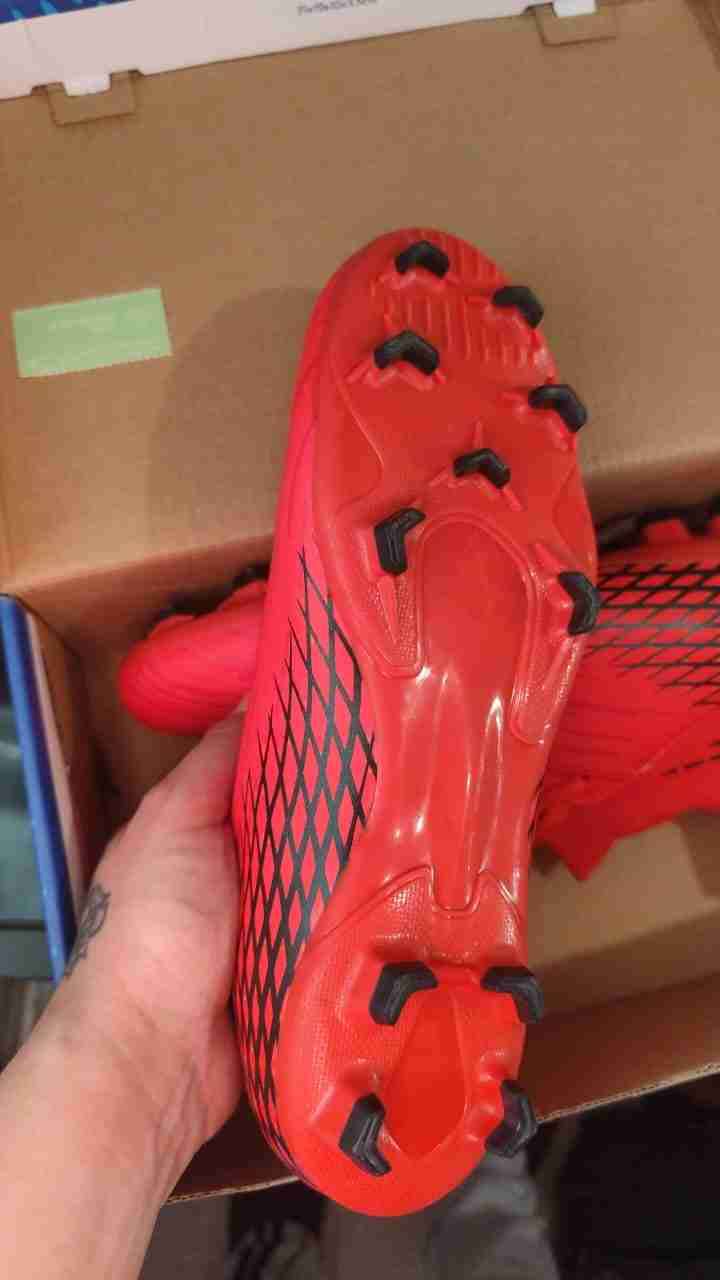 Zapatillas de fútbol rojas - miniatura 3