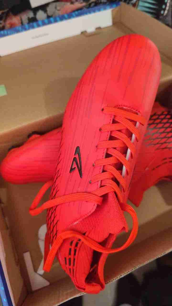 Zapatillas de fútbol rojas - miniatura 4