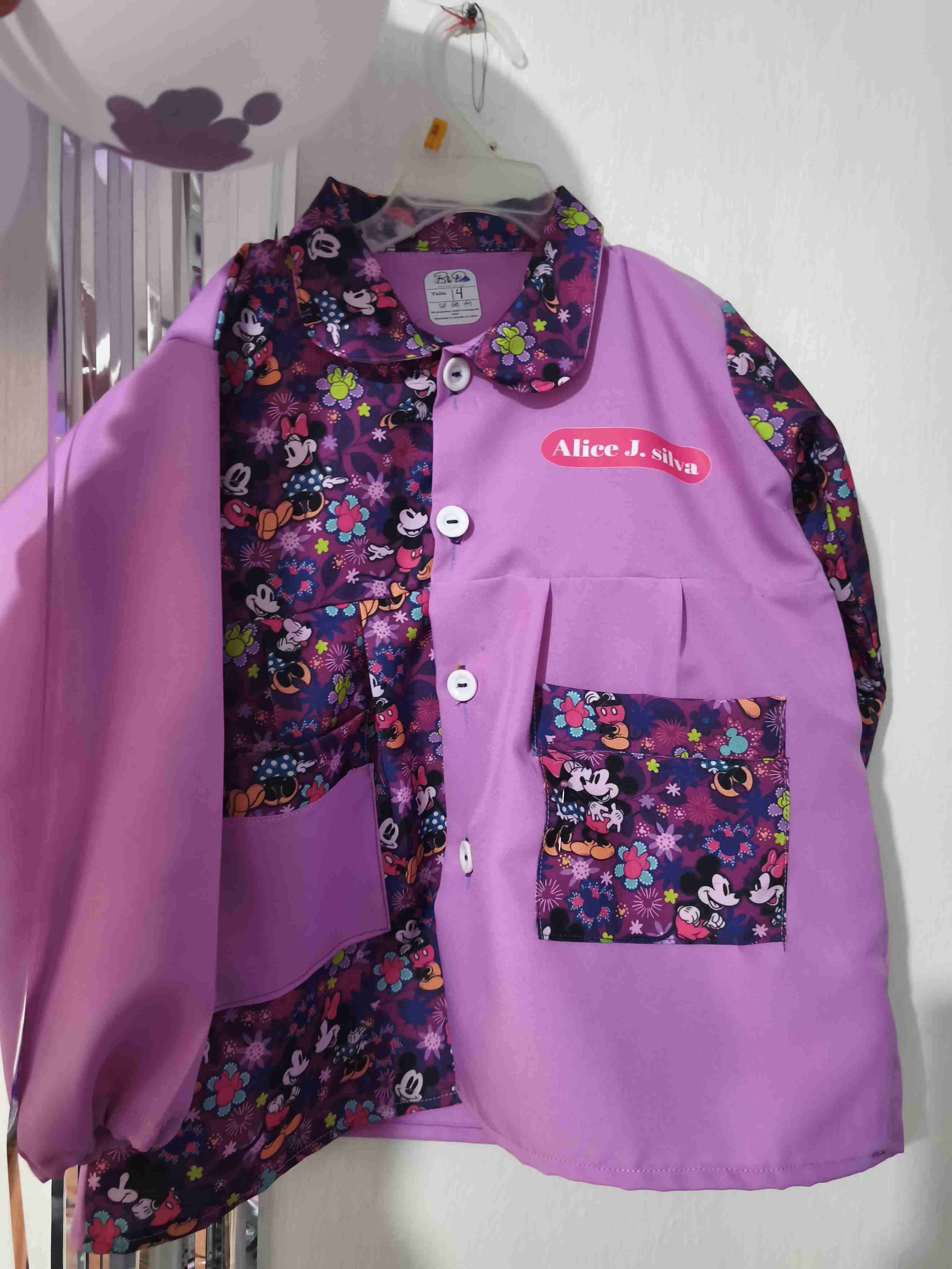 Delantal infantil estampado azul - miniatura 2