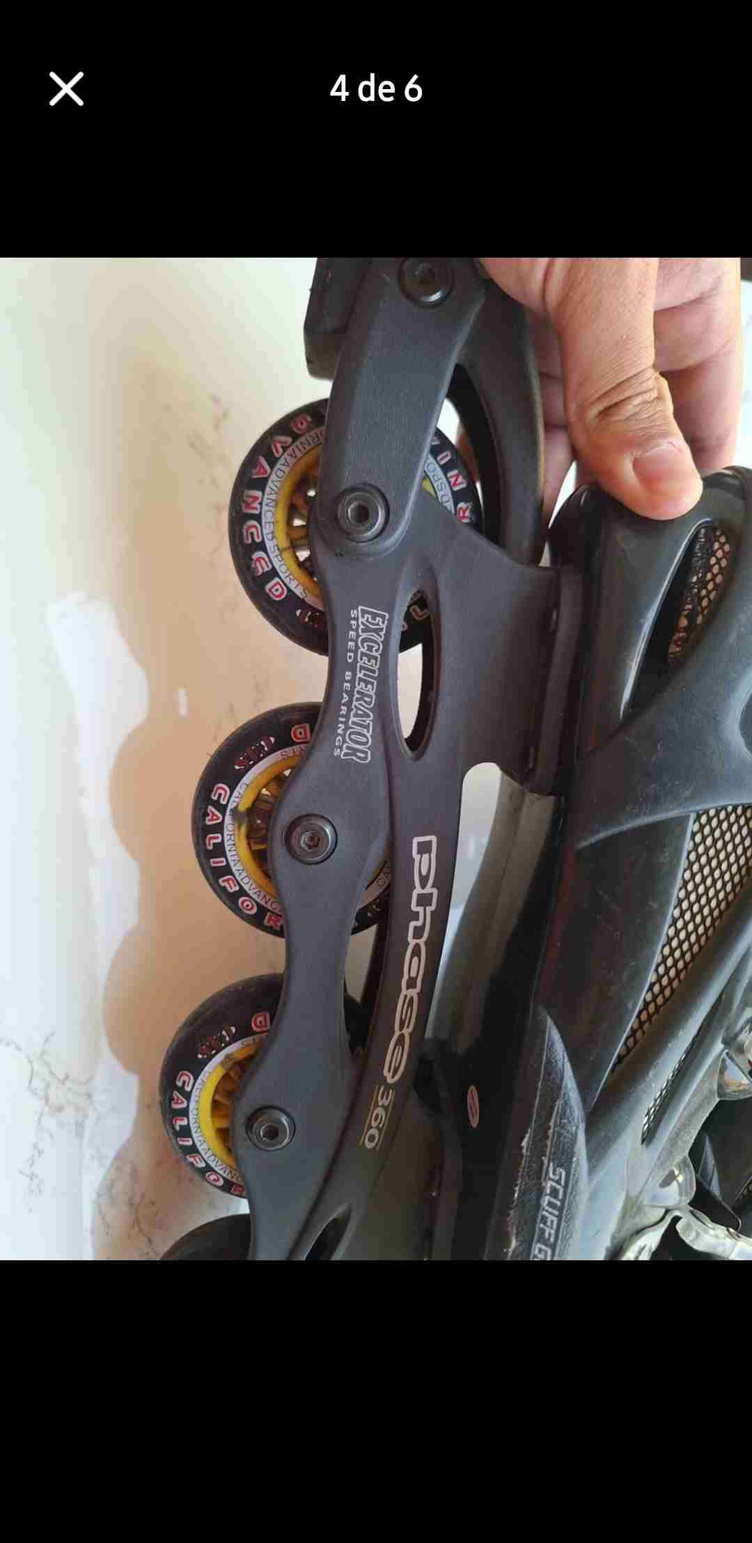 Patines en línea talla ~44 - miniatura 4