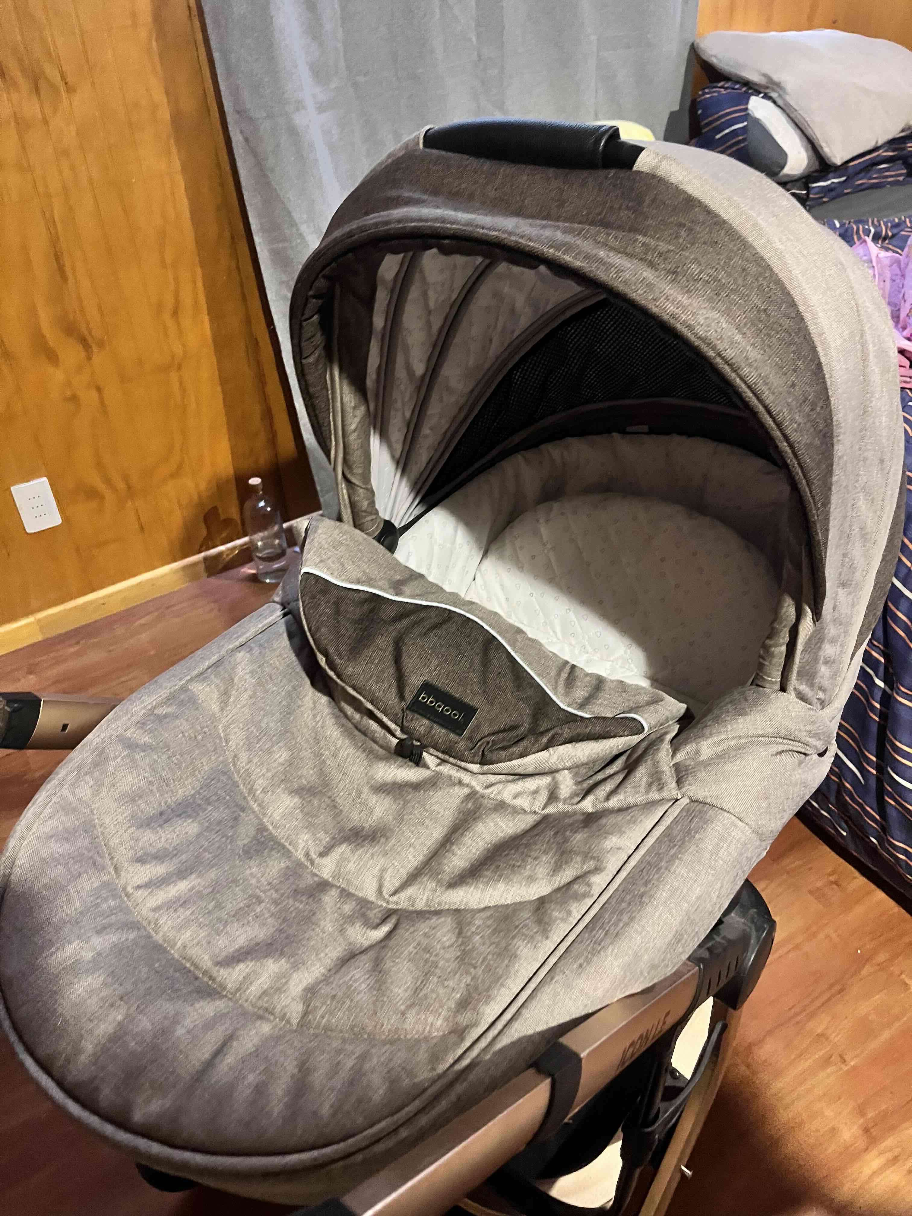 Coche para bebé gris - miniatura 2