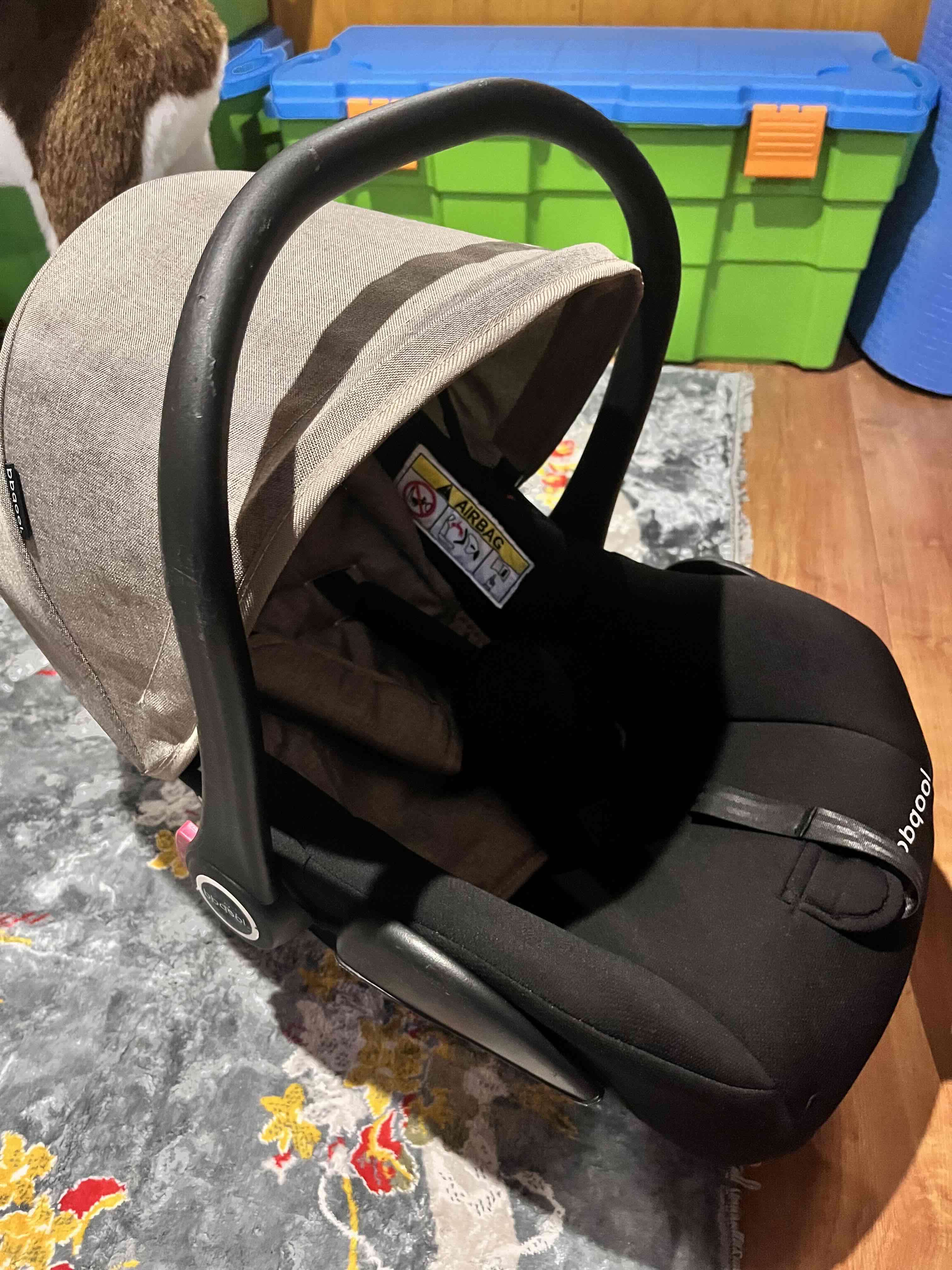 Coche para bebé gris - miniatura 3